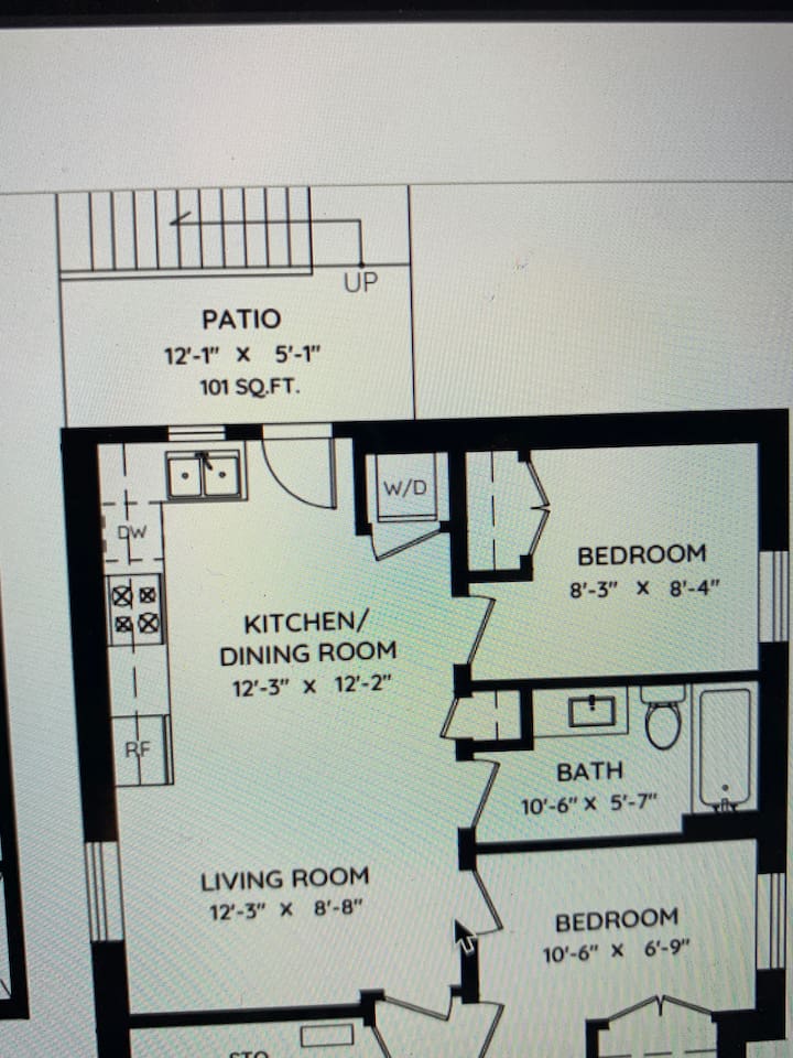 Layout of the suite
