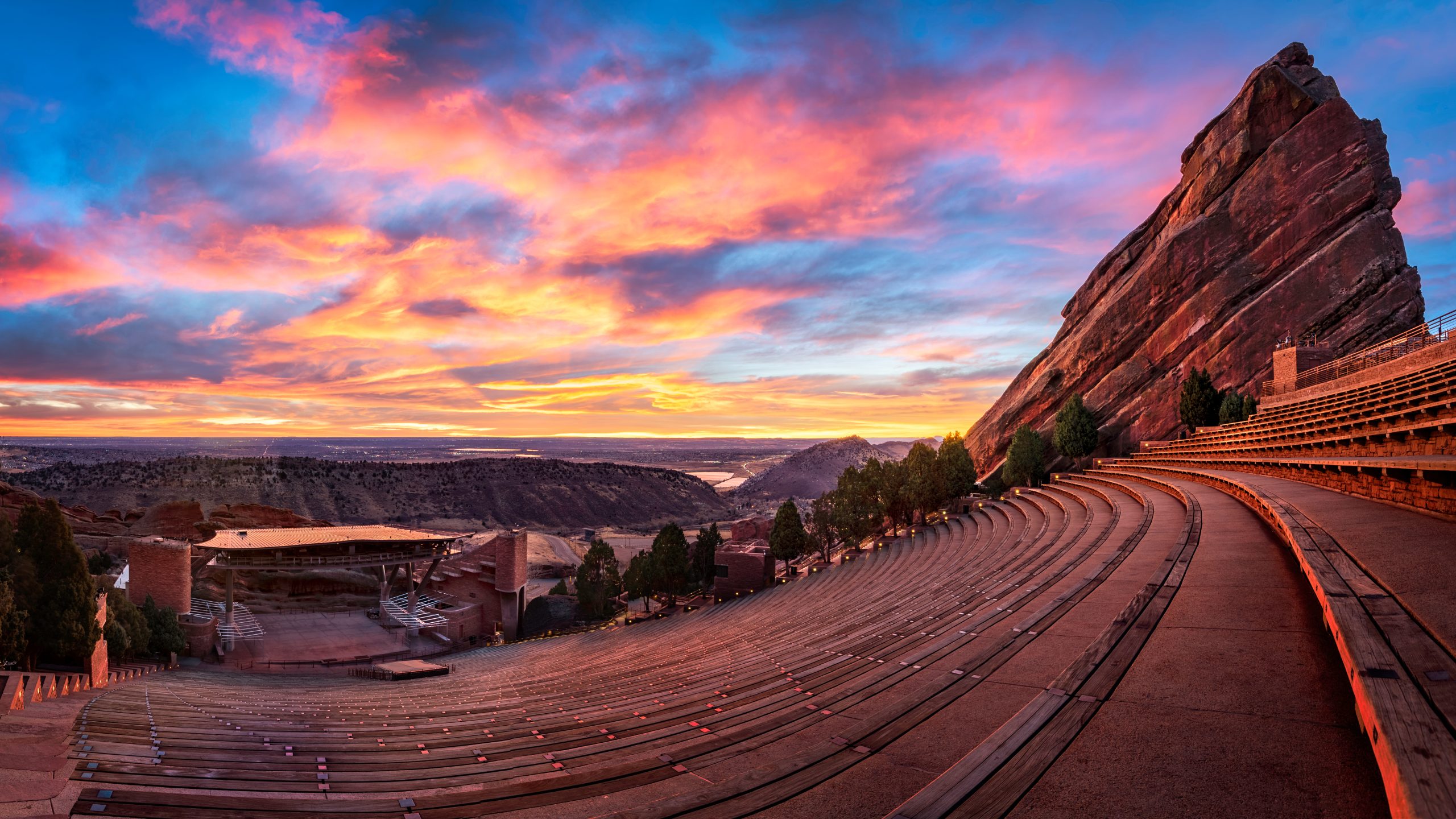 Red Rocks Amphitheater just 25 minutes away