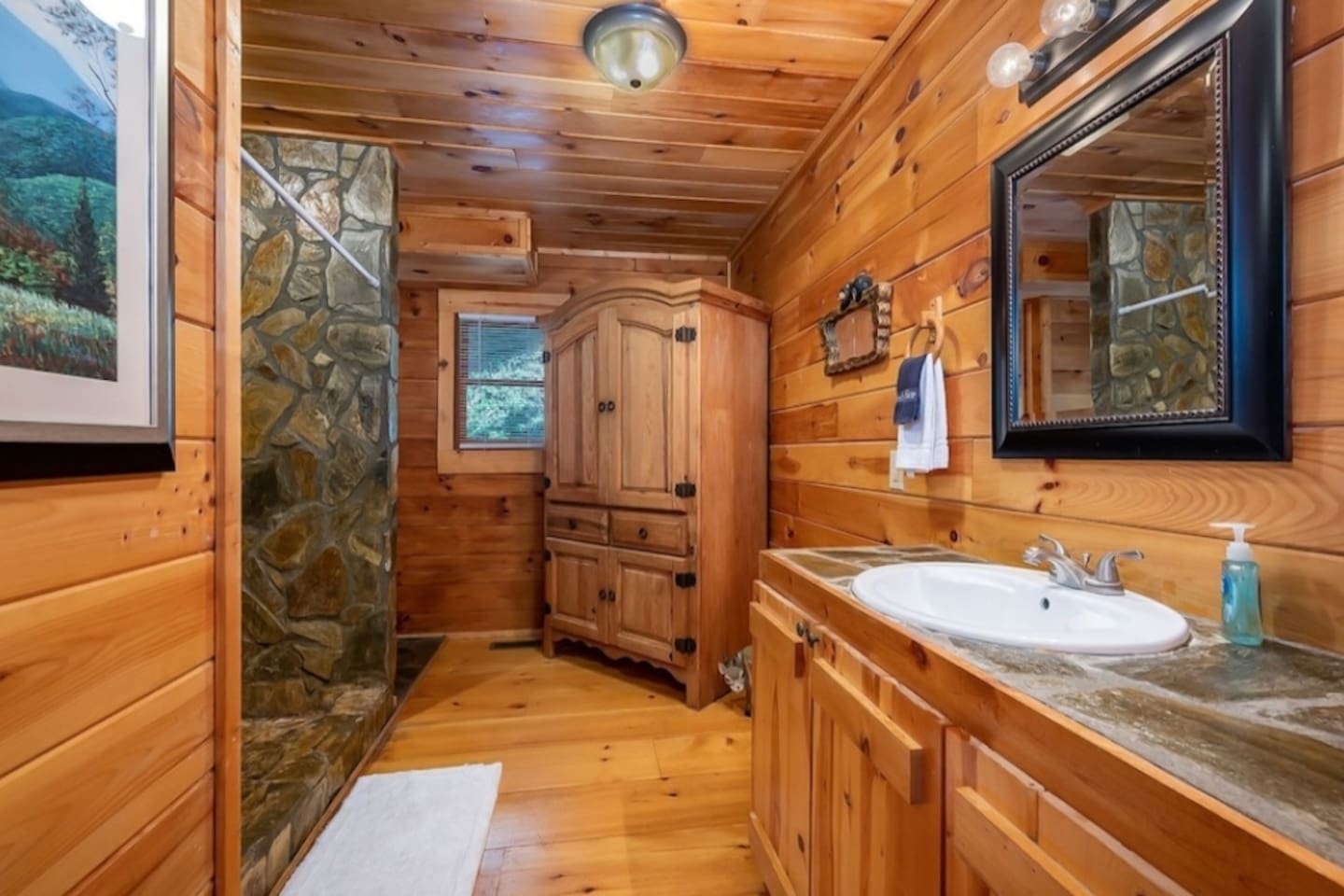 Master bathroom one