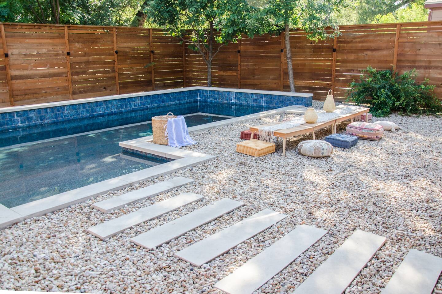 Have a picnic by the pool