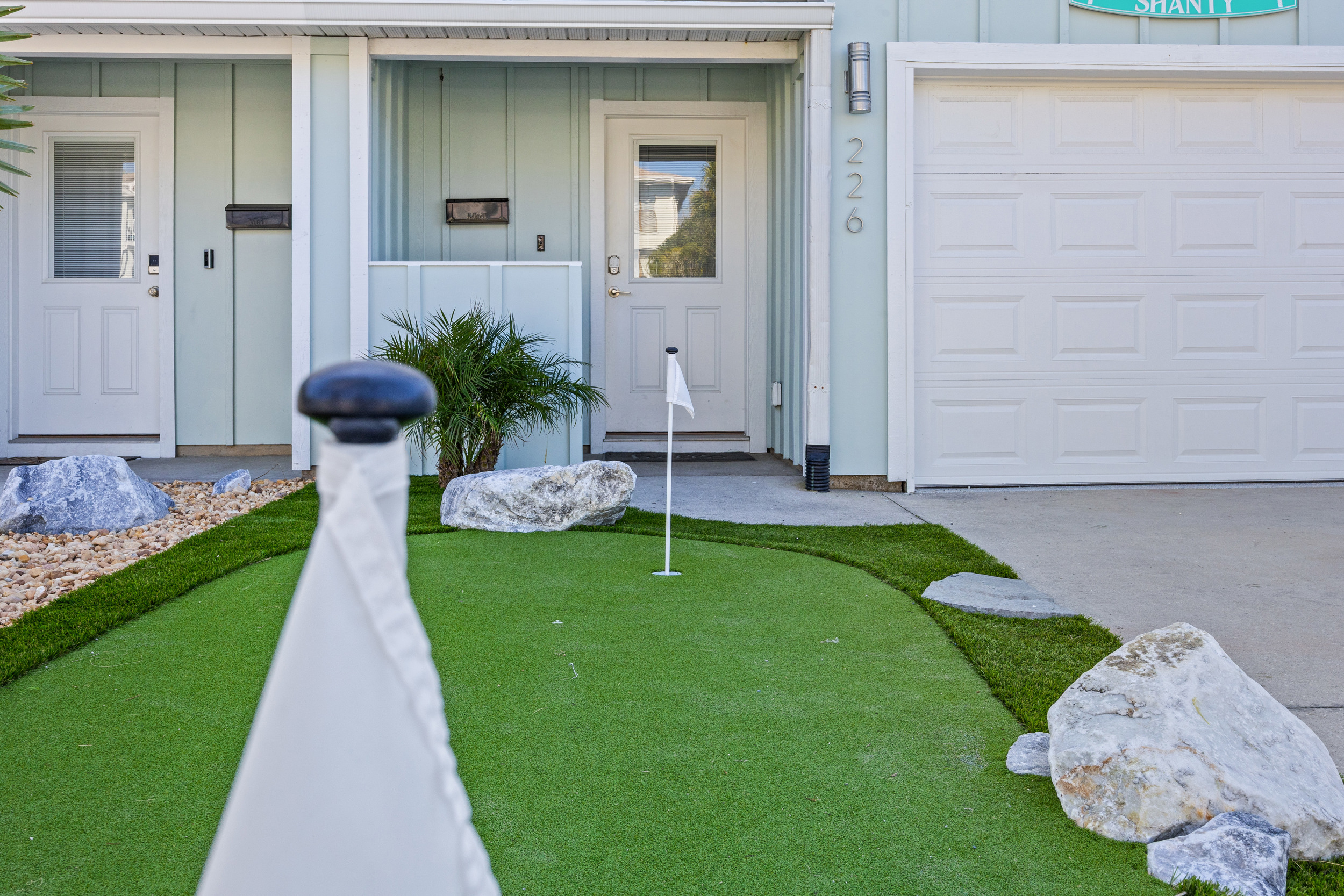 Mini Golf Front Yard