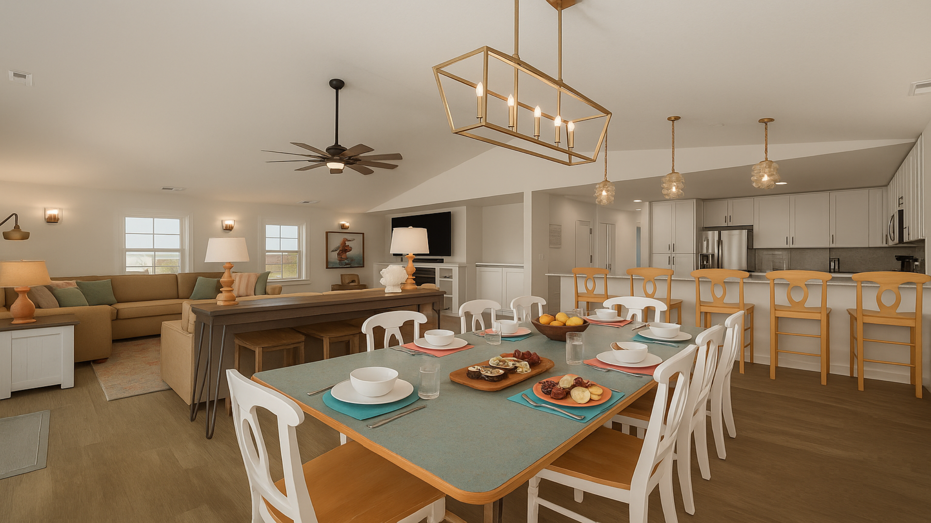 Coastline Haven — Chef's Kitchen