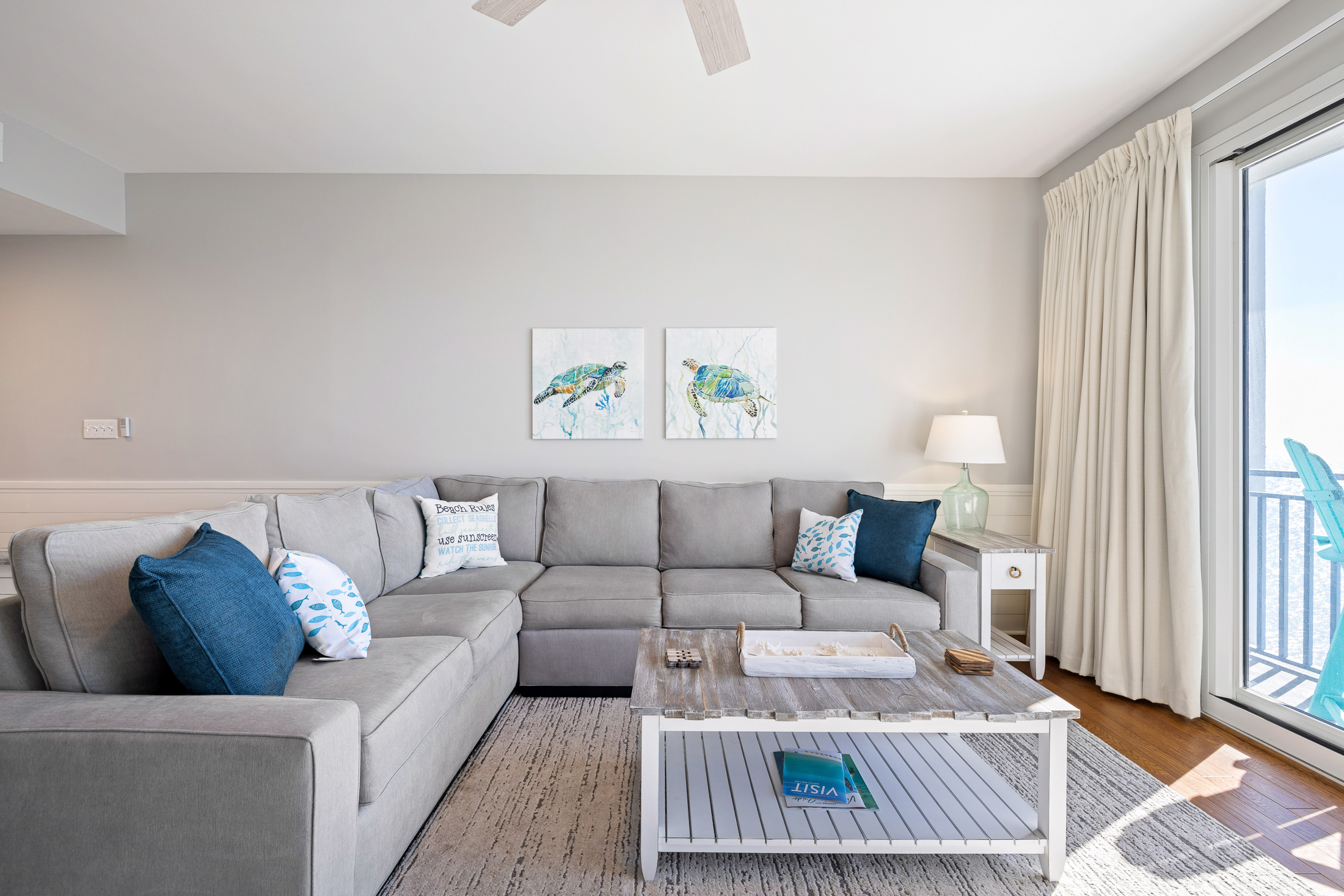 Make precious family memories snuggled on the sectional.