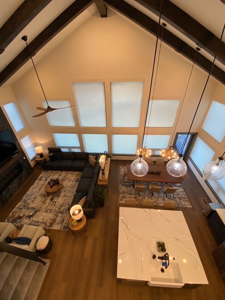 View from the loft/game room.