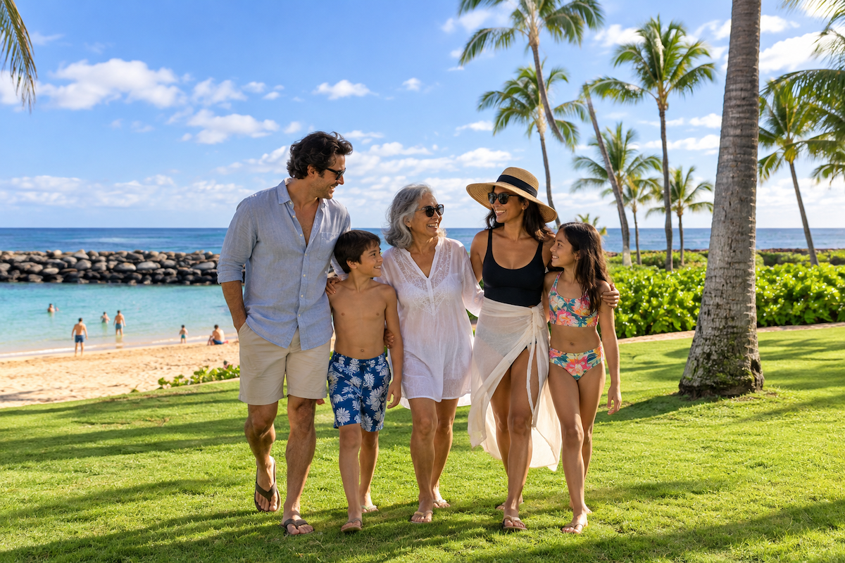 Family experiences at Ko Olina