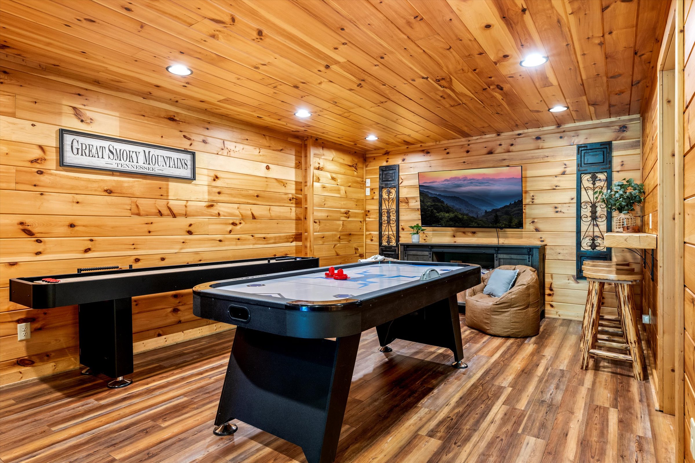 Gaming area for you and the family to have fun and enjoy the entertainment.