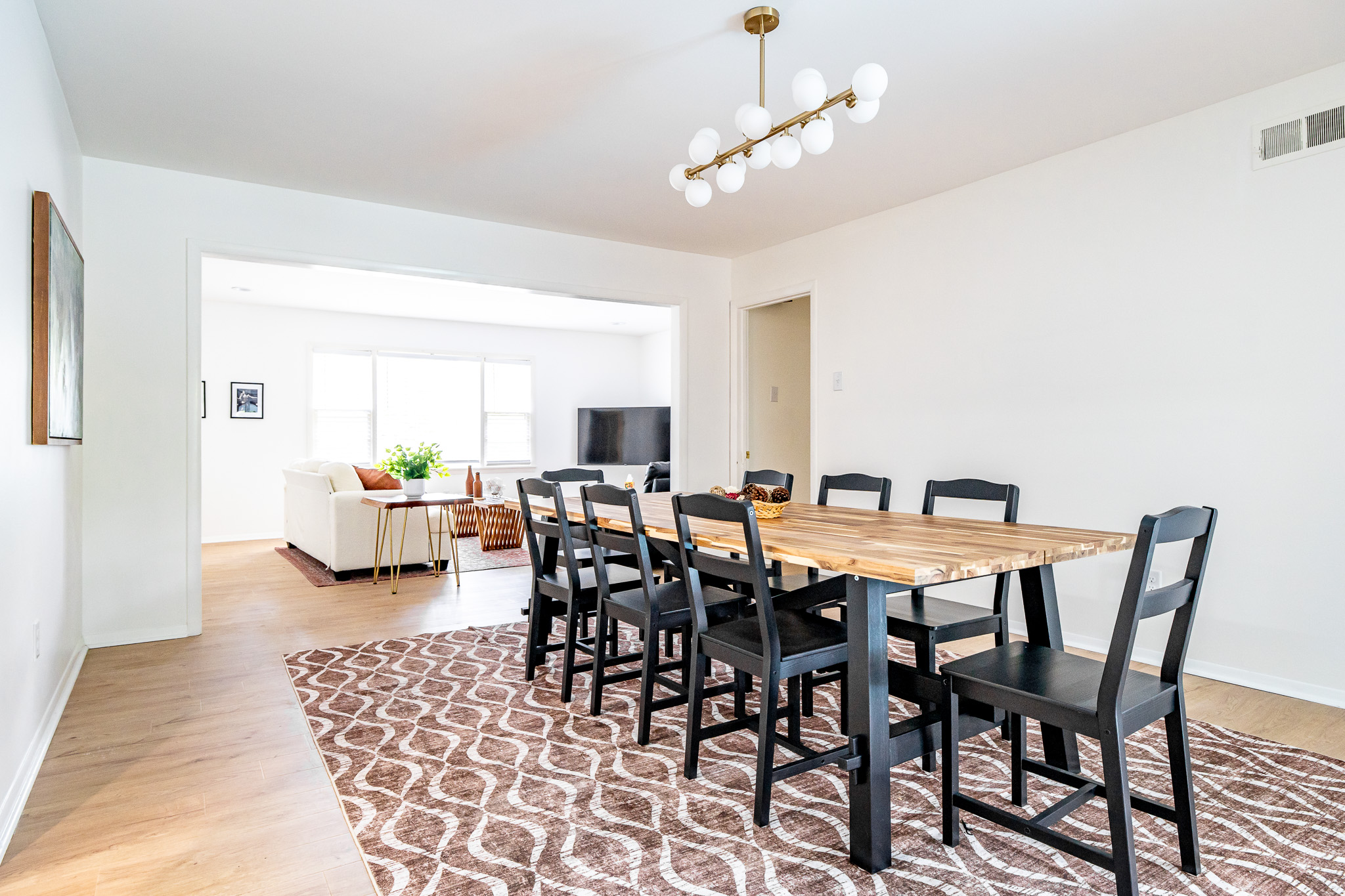 Dining Room with 8-12 person table