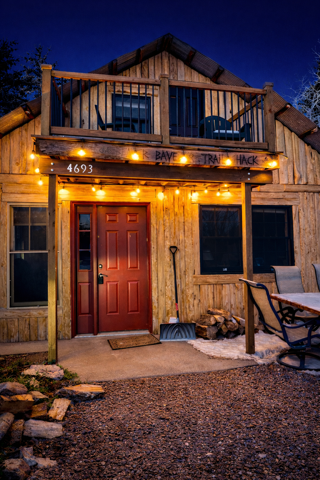 This is where it begins. Soft string illuminates the front door, creating a welcoming look that feels charming, comfortable, and unmistakably North Shore! This is the one, you found the perfect getaway spot.