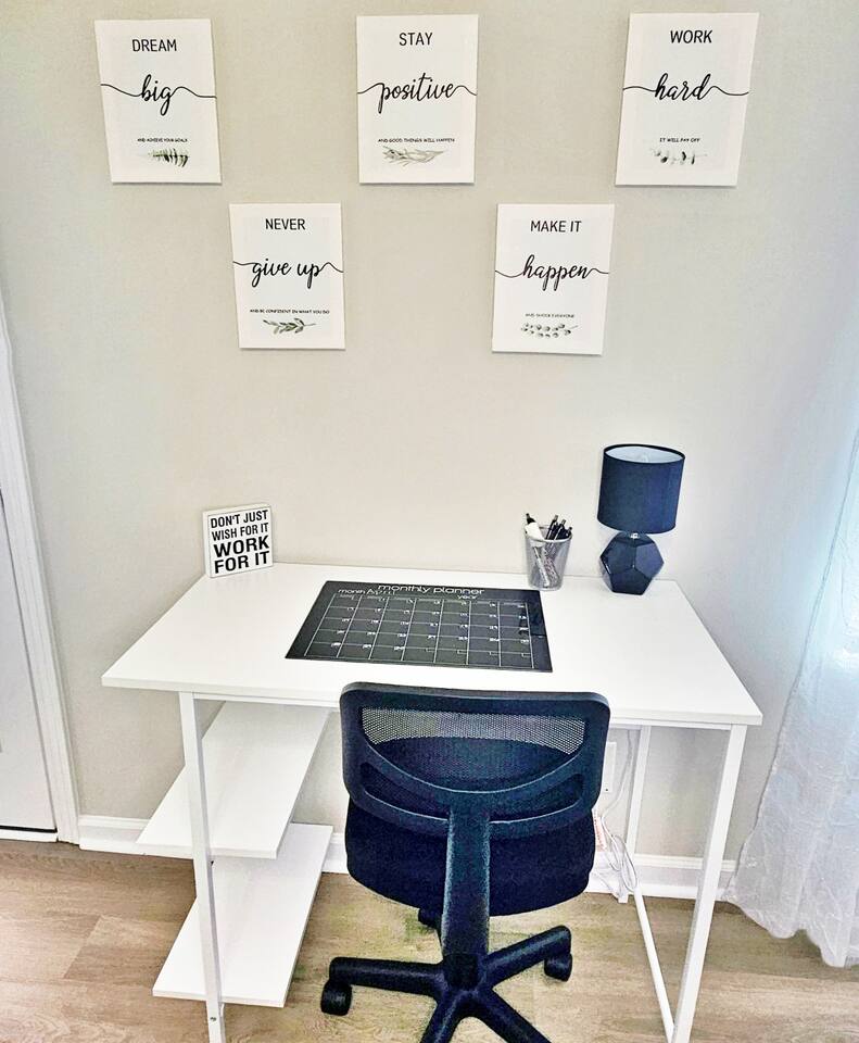 Dedicated workspace within the master. We all need a little motivation at times. Let's be motivated & get some work done! 