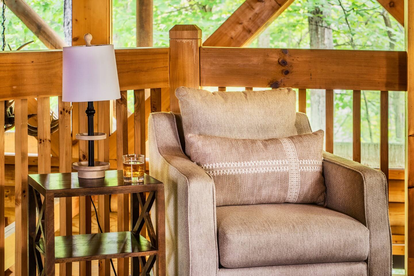Comfy seating area to hang out