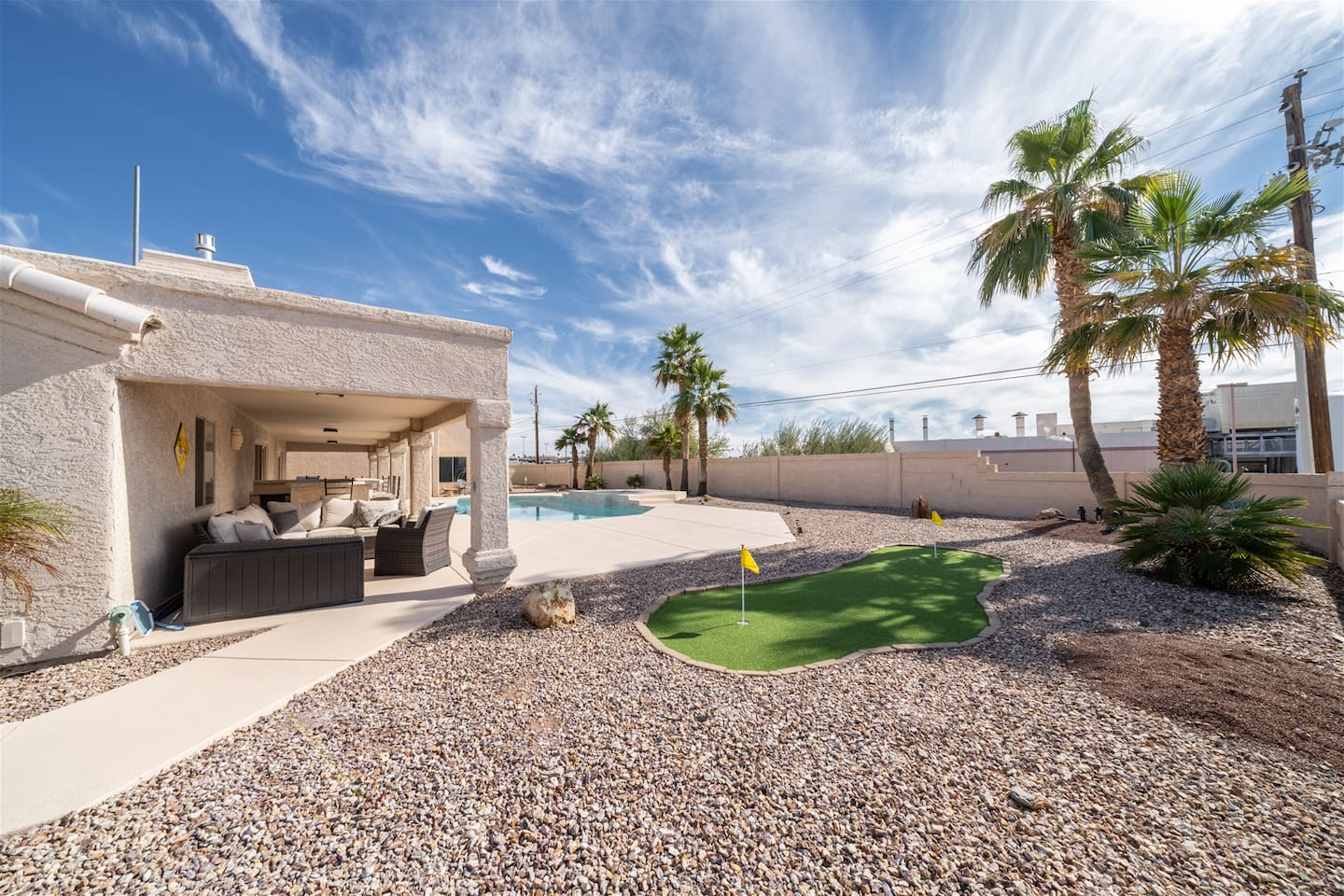 Backyard and Mini Golf Area 1