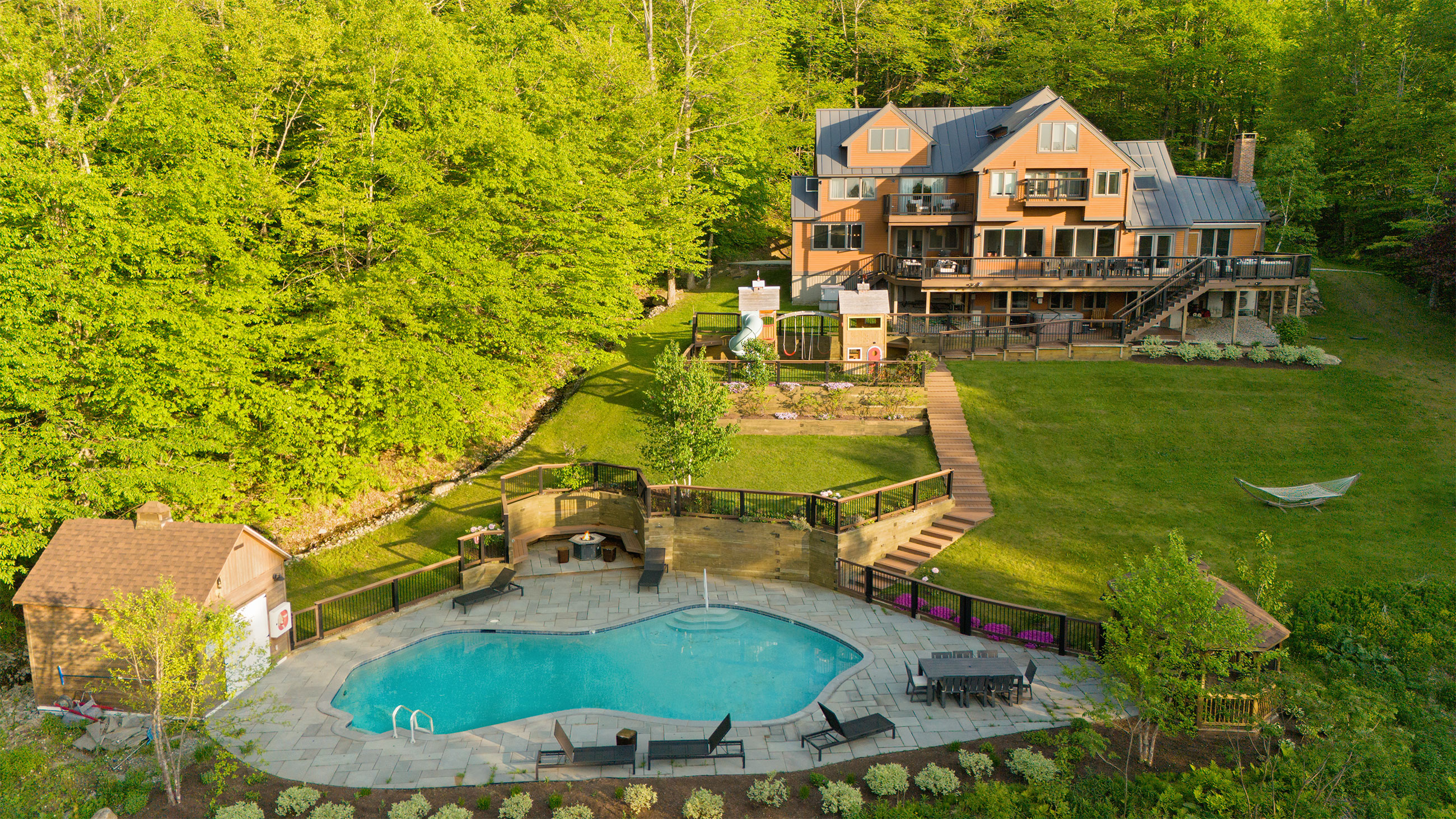 The amazing heated pool is open from Memorial Day Weekend until Columbus Day Weekend. It is closed Sept 7..