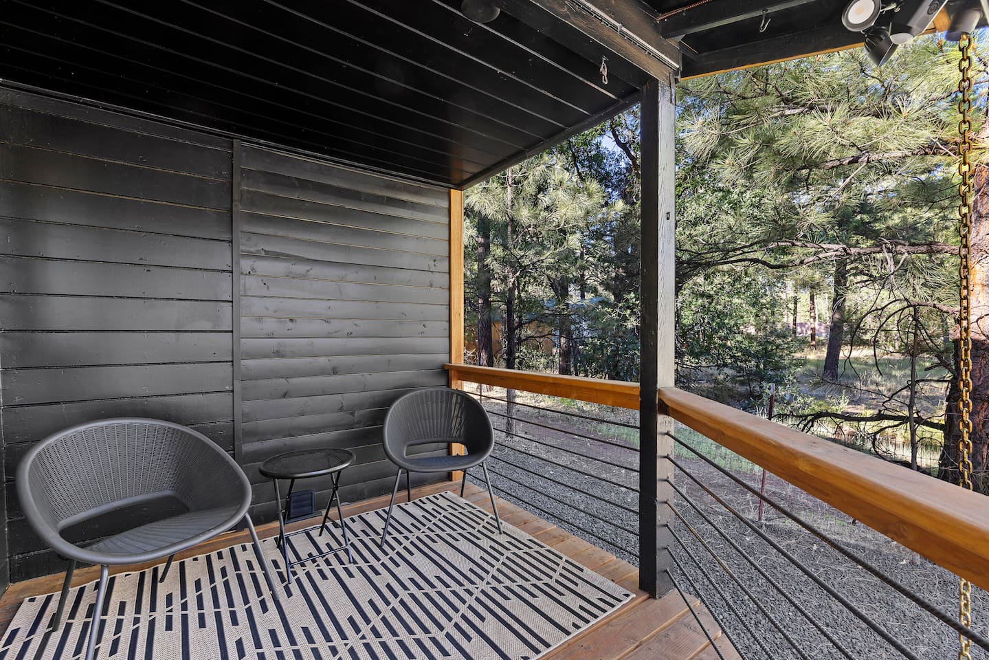 The cool mountain air on a shaded front porch...just something about it that makes our hearts sing.