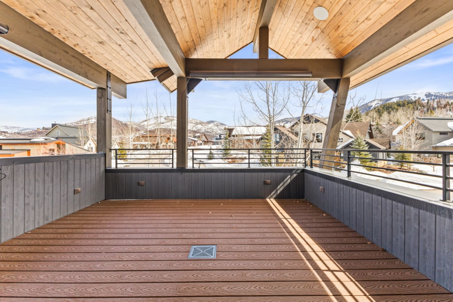 Upper Level Private Deck off of Bedroom/Office 4