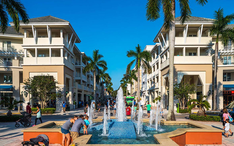 Downtown Abacoa offers the perfect blend of charm and energy with palm-lined streets, boutique shops, outdoor dining, and lively community events-an inviting destination at the heart of Jupiter's social and entertainment scene