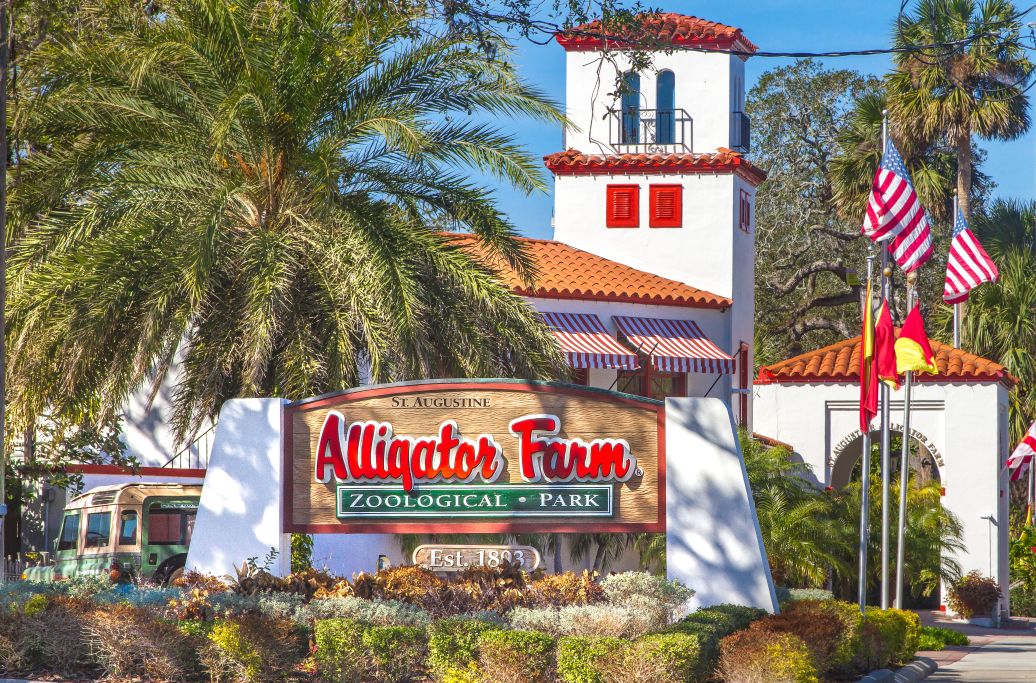 Explore the beautiful landmarks of St. Augustine—perfect for a day o relaxation.