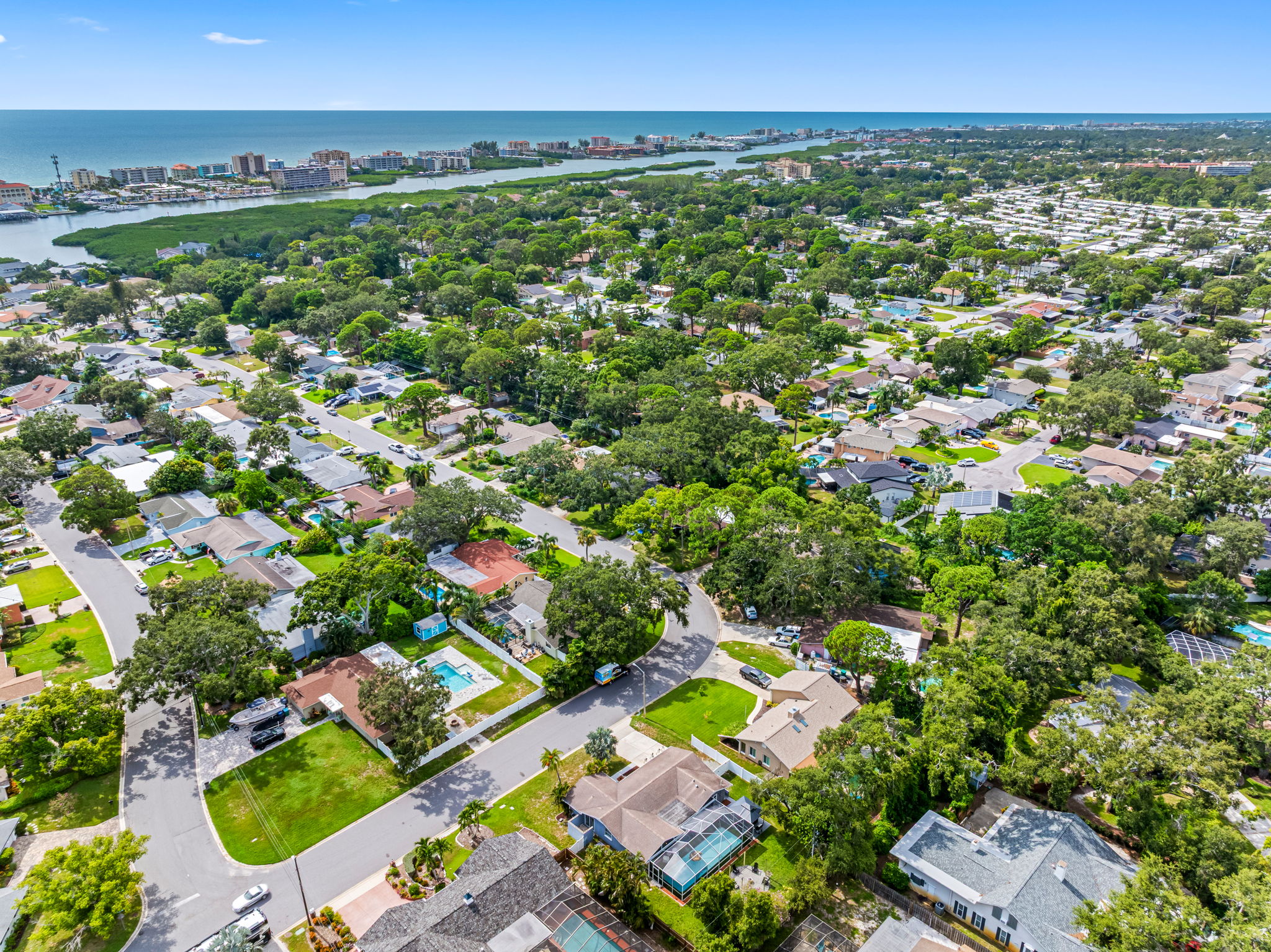 Aerial View of the Neighborhood
