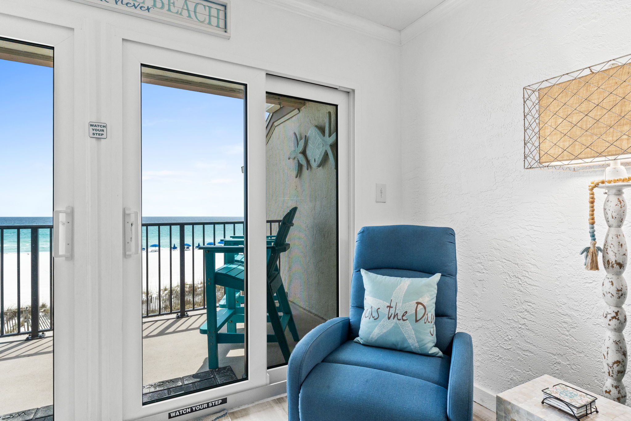 Living Room with Queen Sleeper Sofa and Amazing Views