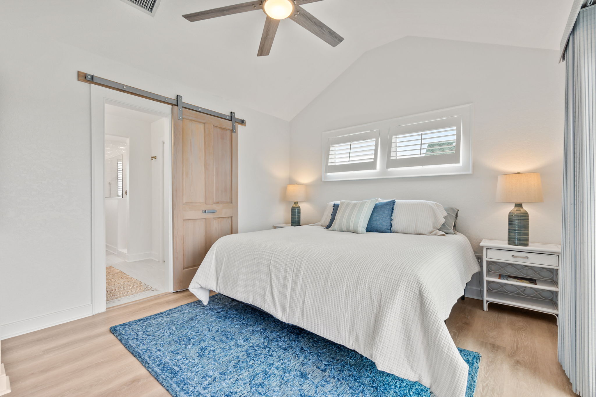 Comfortable king bedroom with ensuite full bathroom!