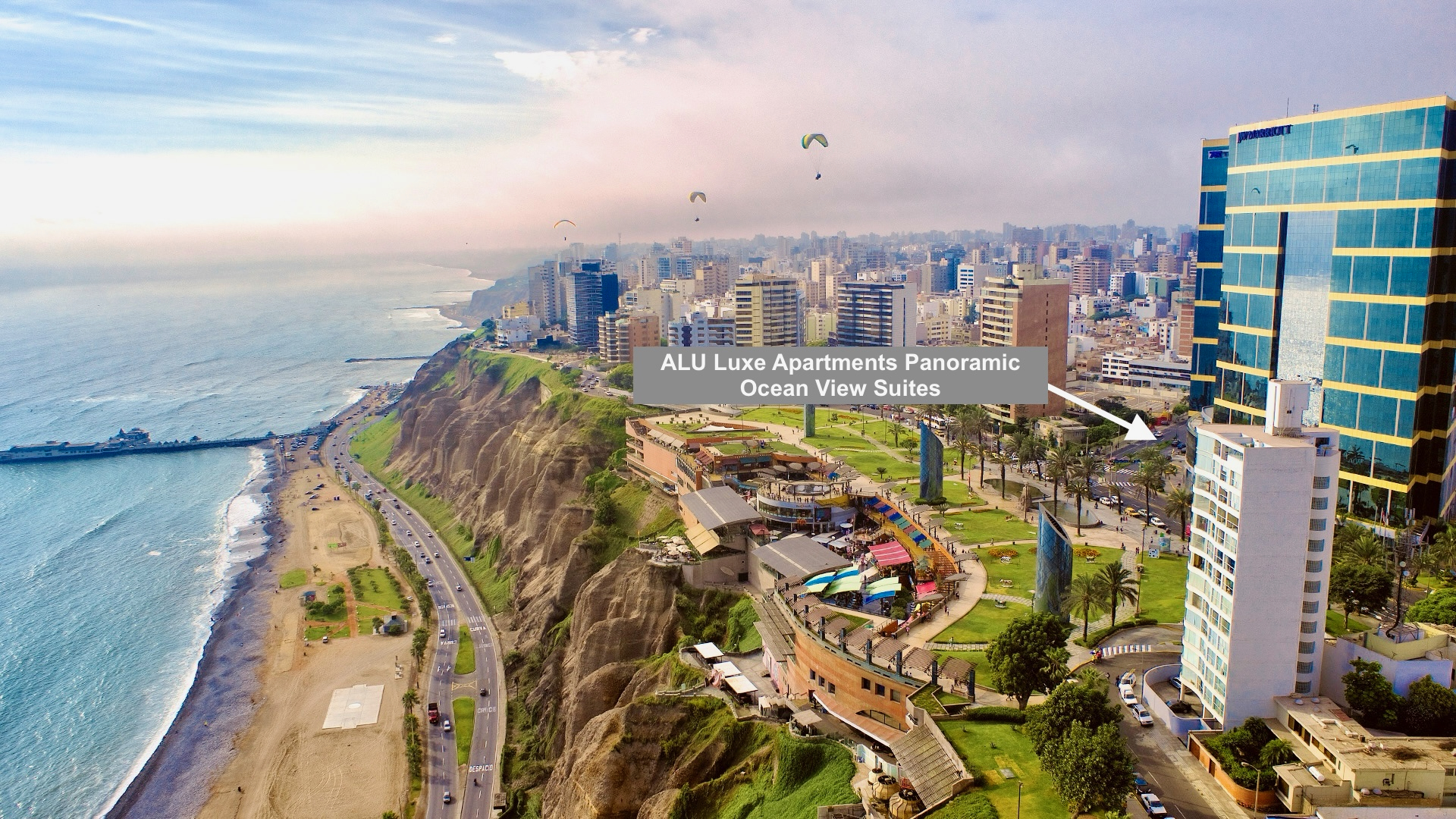 The Best Spot in Miraflores for Panoramic Pacific Ocean Views
