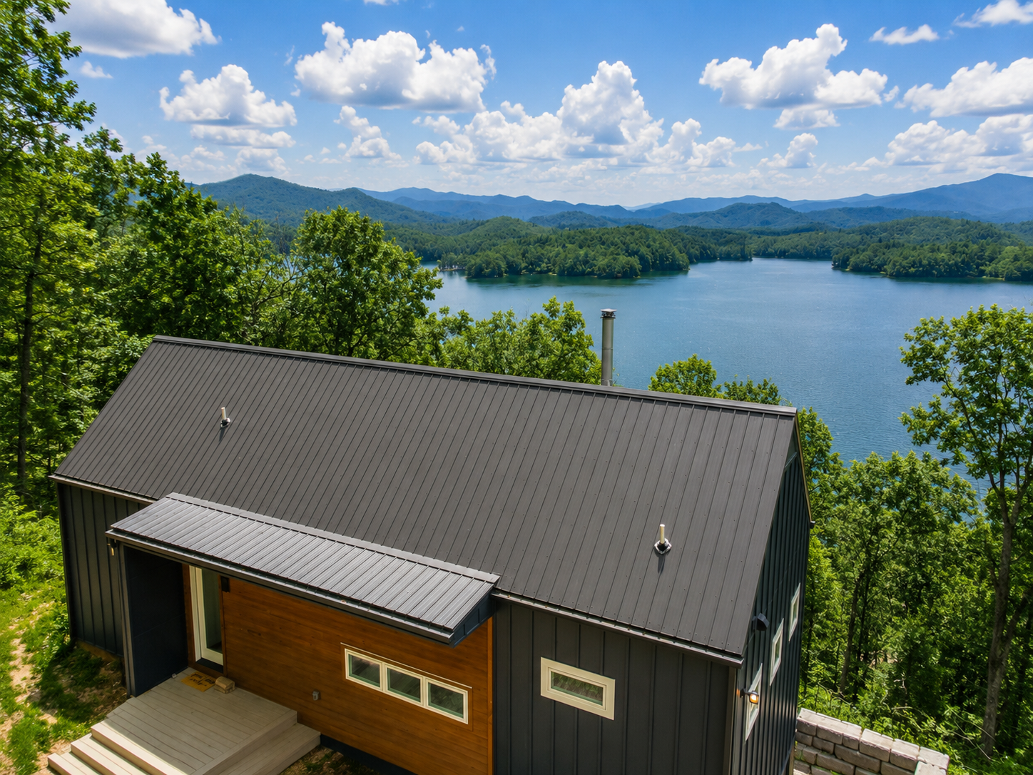 Front-row views of Lake Santeetlah.