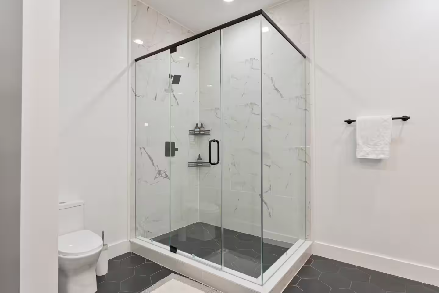 Bathroom 3 - 2nd floor.  Full bathroom, shared by Bedrooms 2 & 3.