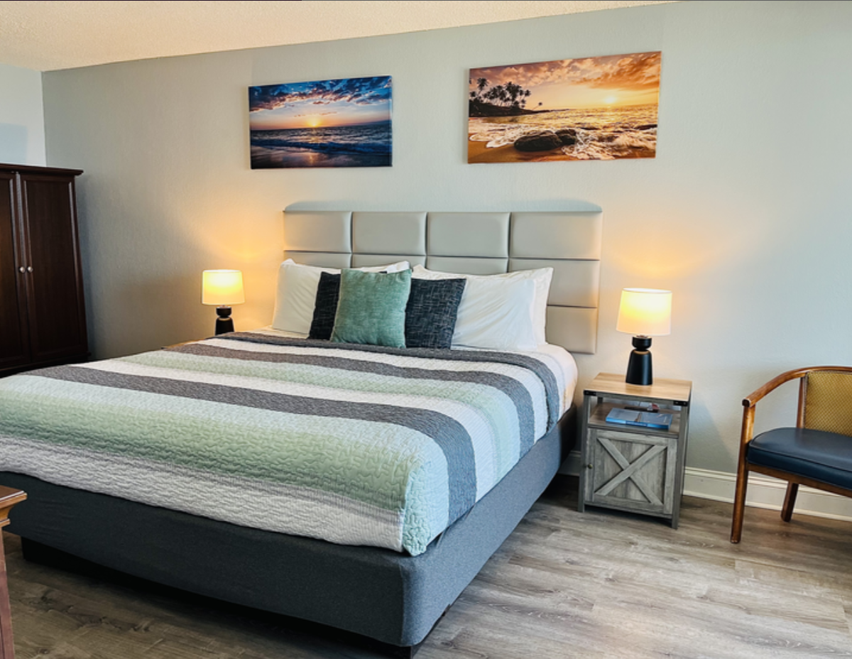 Wake up to the smell of sea breeze and warm of sunshine