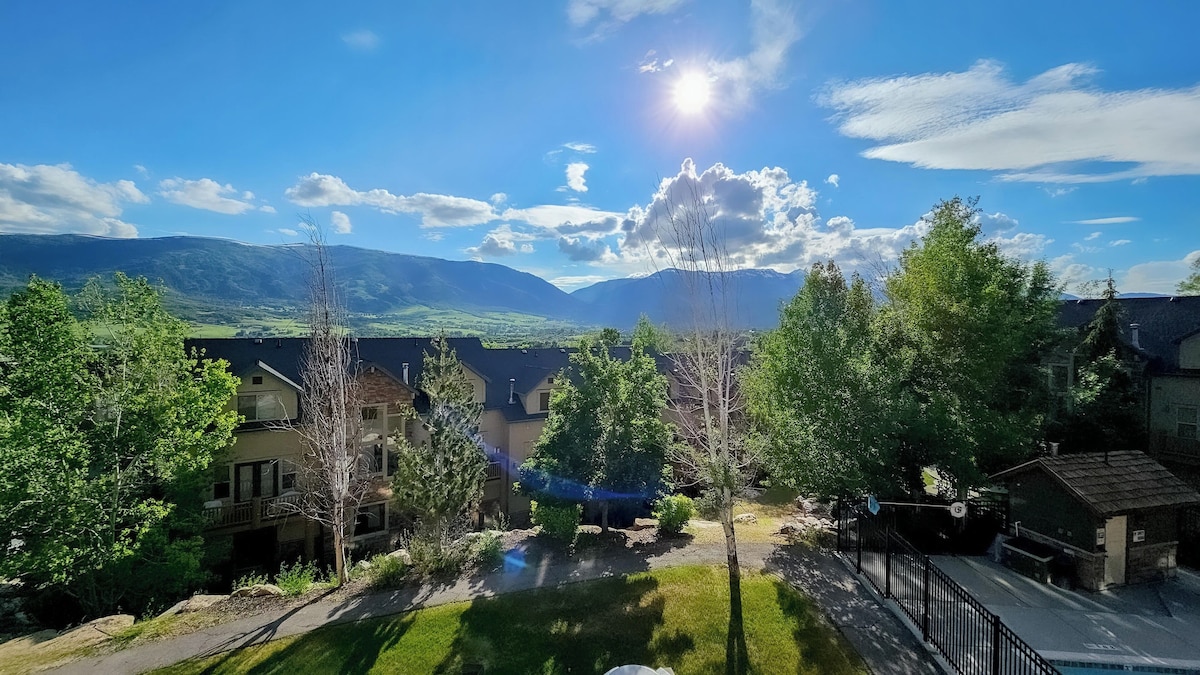 Aerial view of Moose Hollow