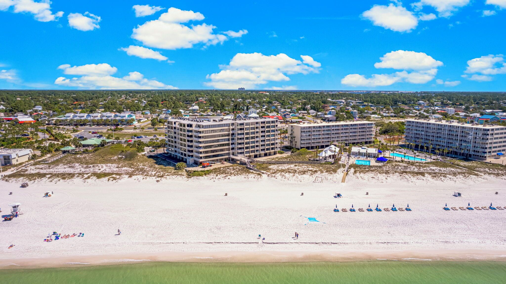 Aerial view of Dunes of Panama