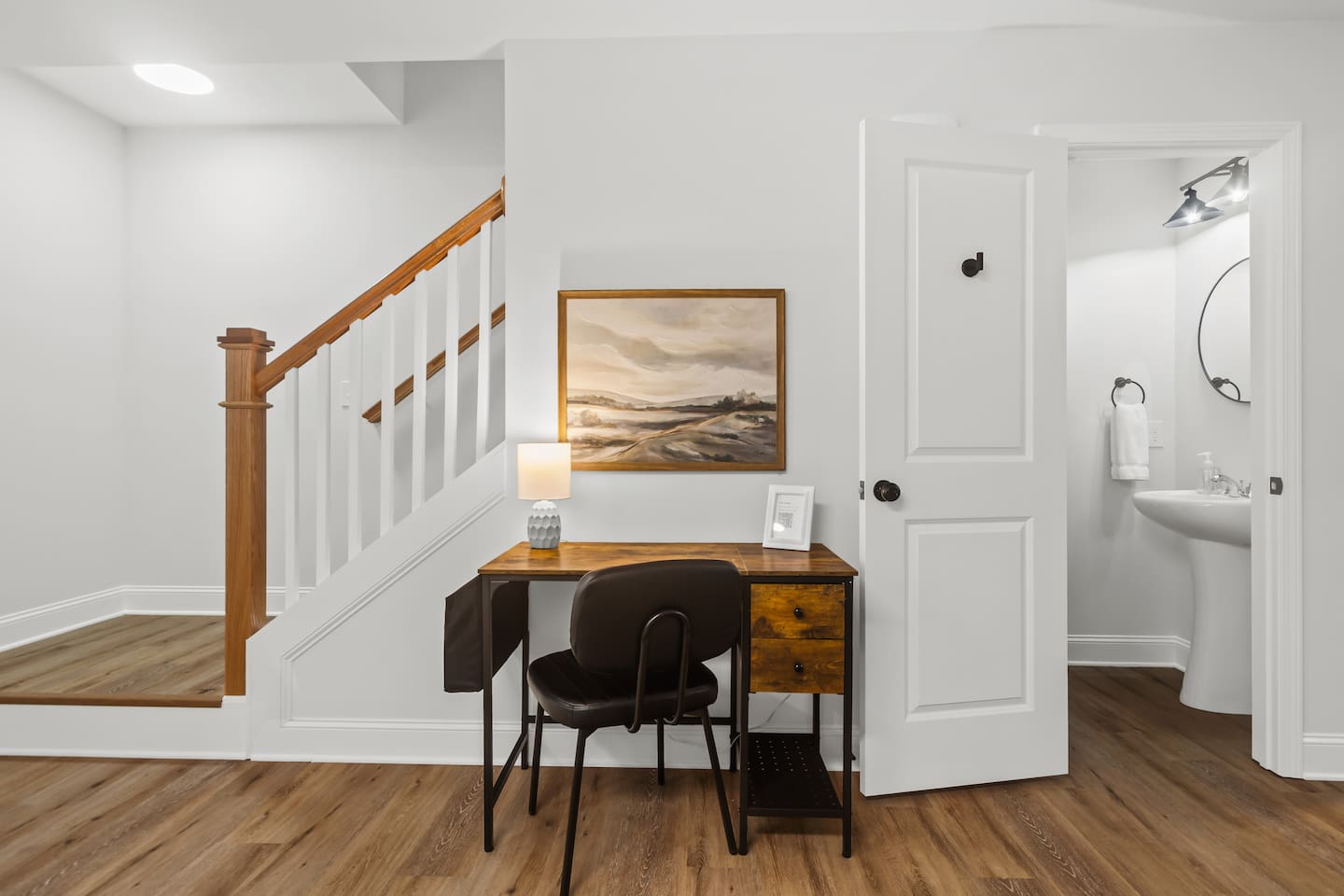 Writing desk and chair