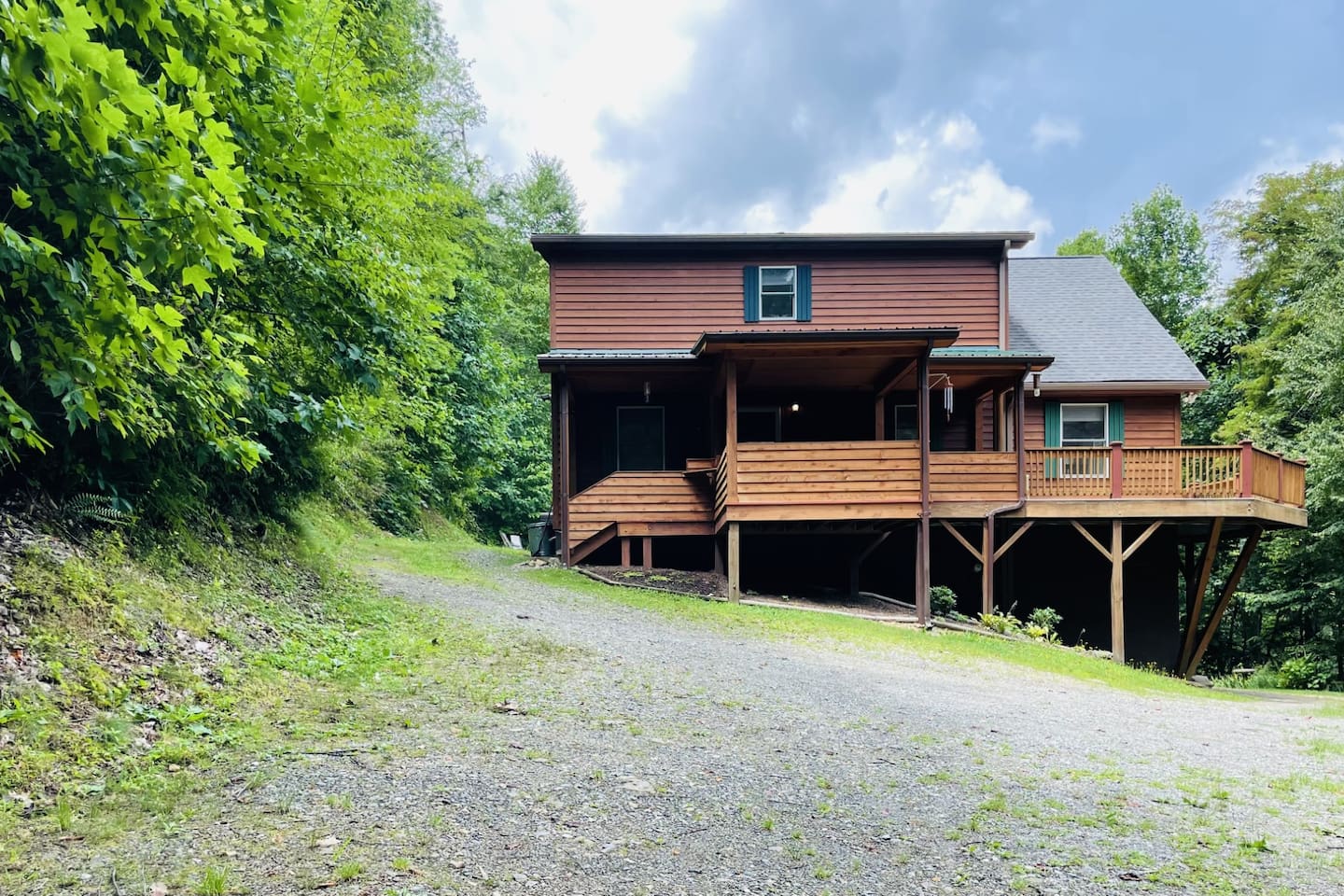 House view from the driveway
