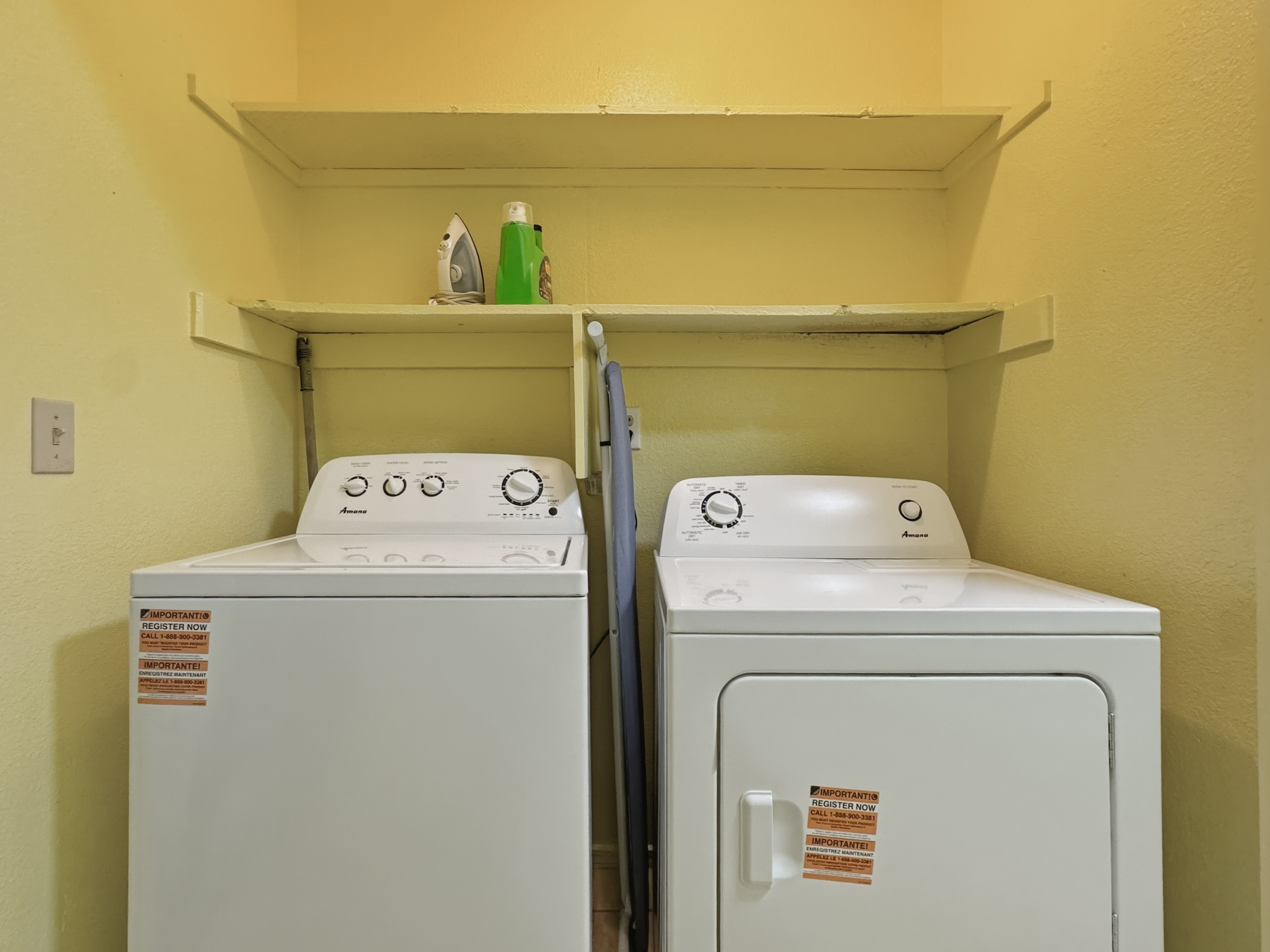 Hallway Laundry
