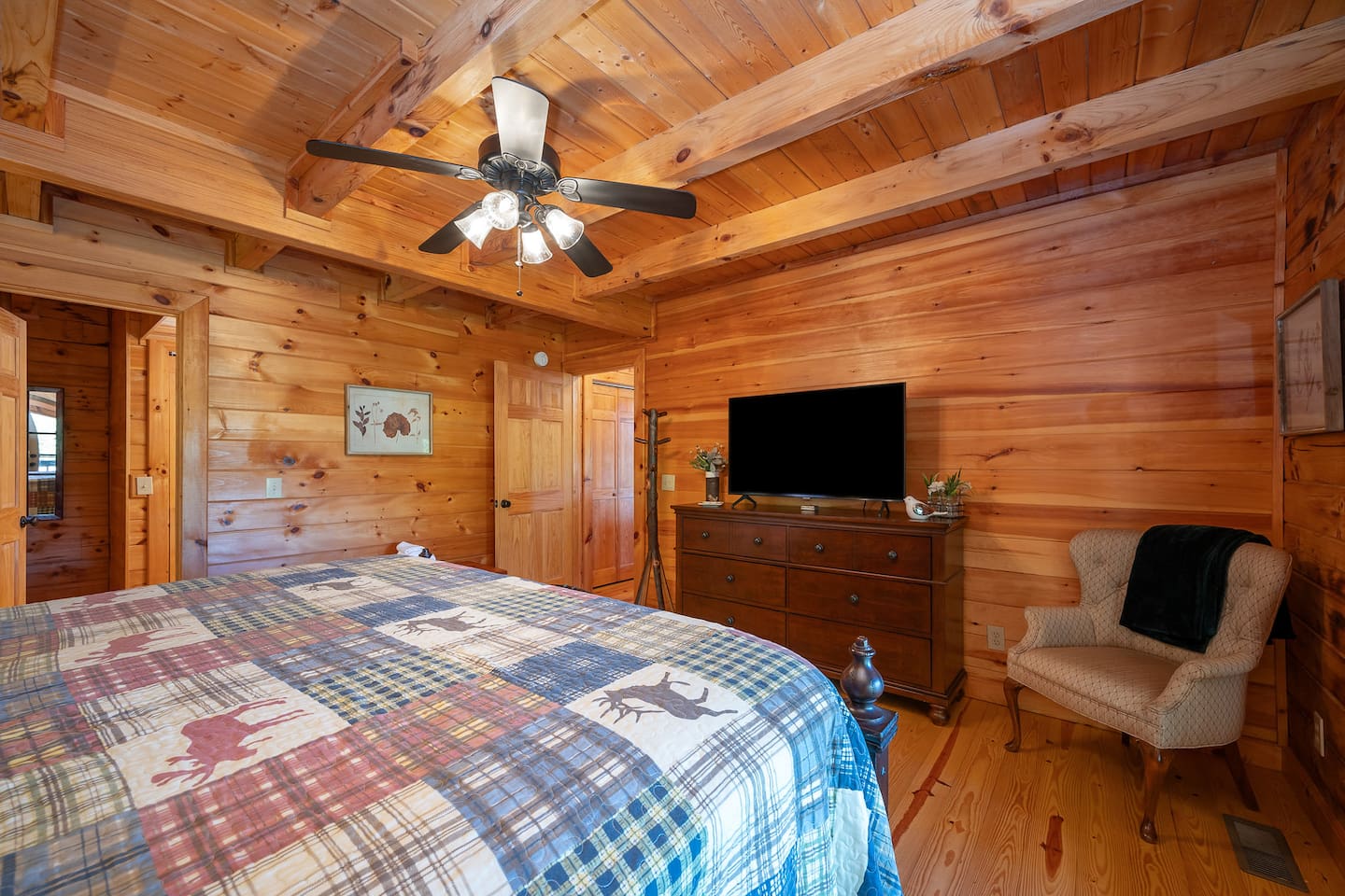 Main bedroom tv