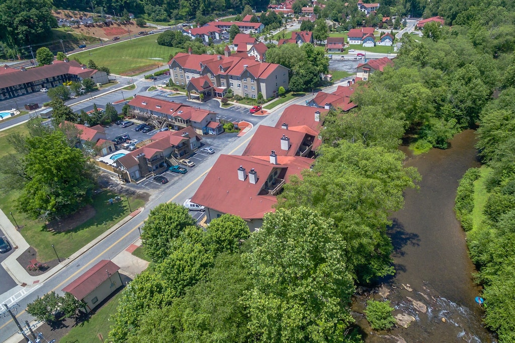 Arial View of Condo Building