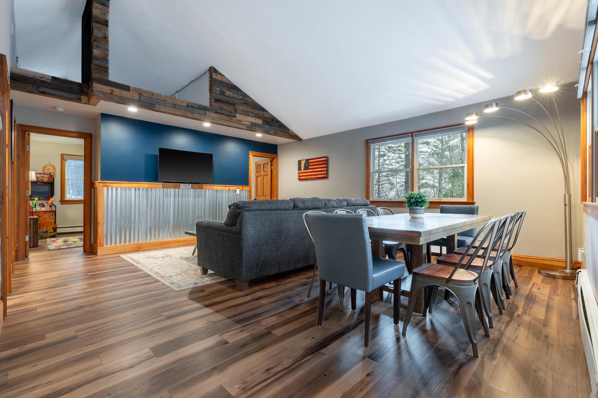 Dining/Living space off of the kitchen