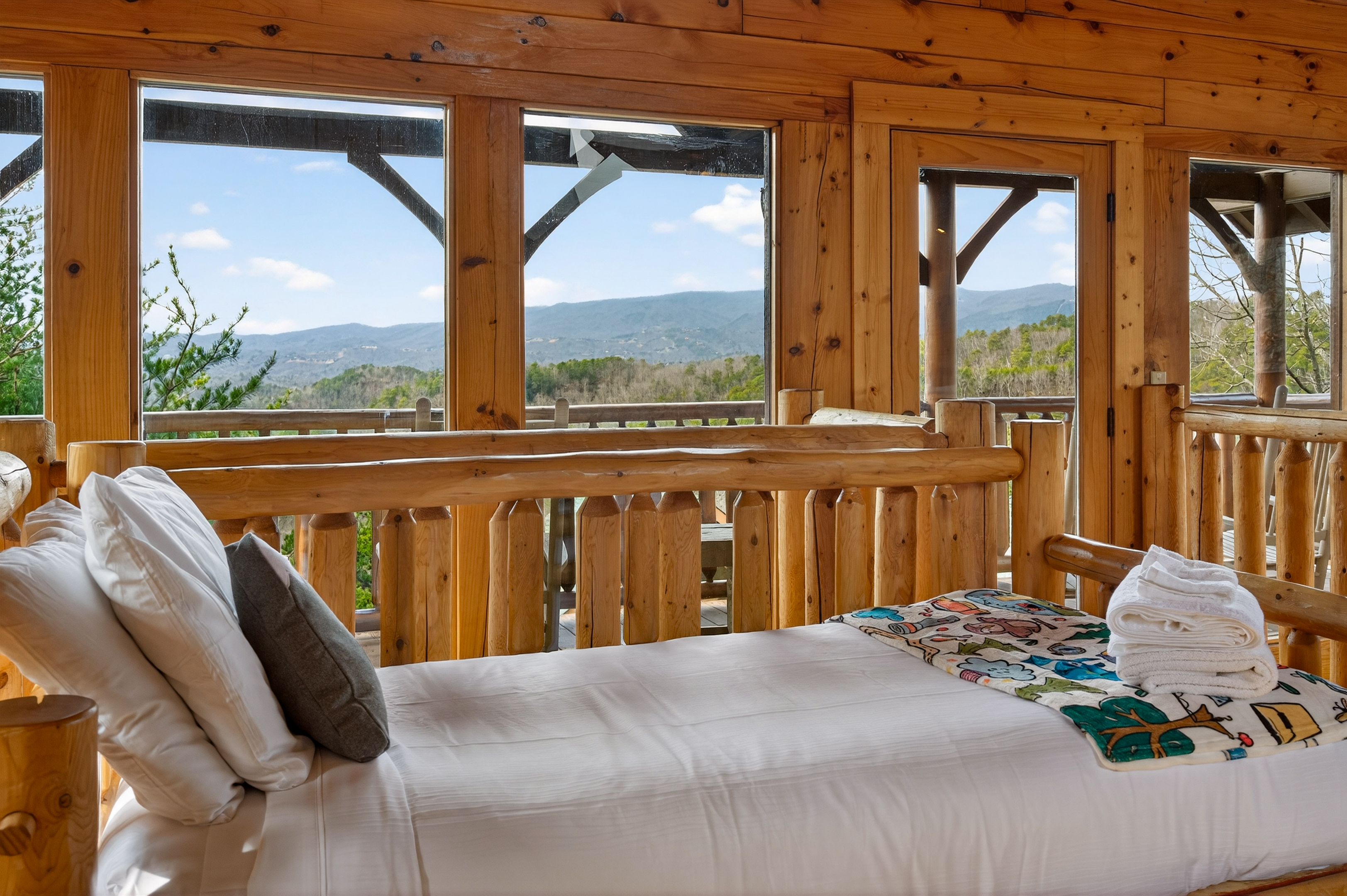Trundle beds with a view.