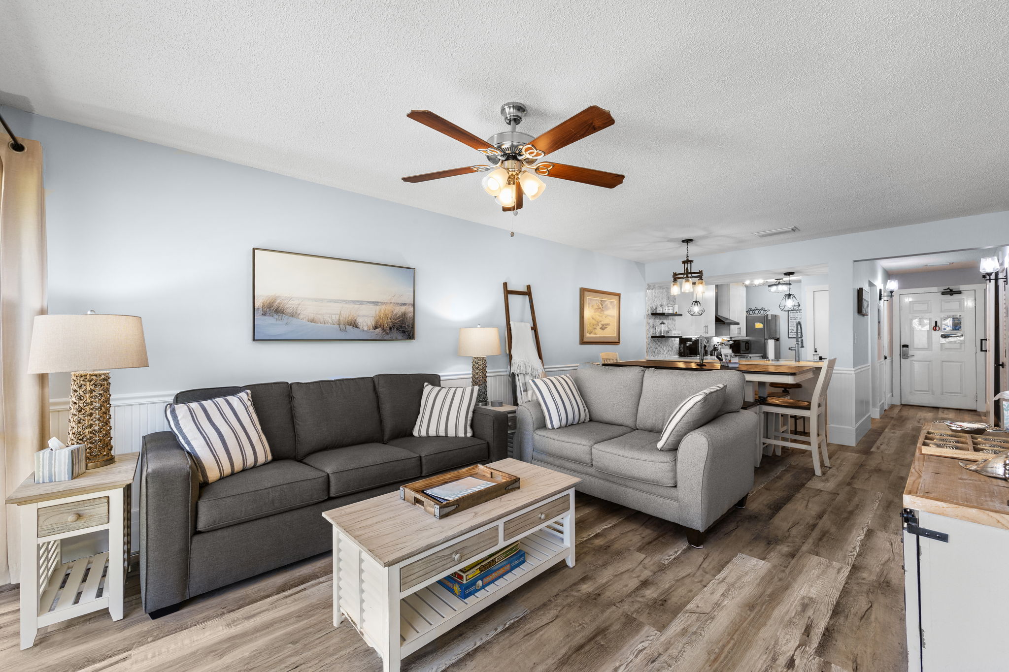 Brand New Flooring and Furnishings Throughout