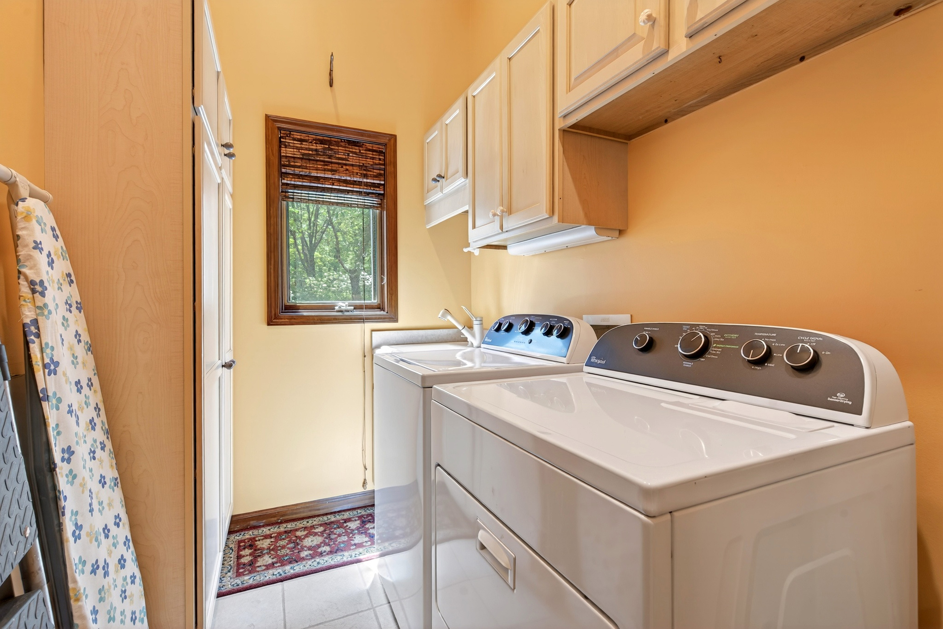 Washer and dryer available for your use