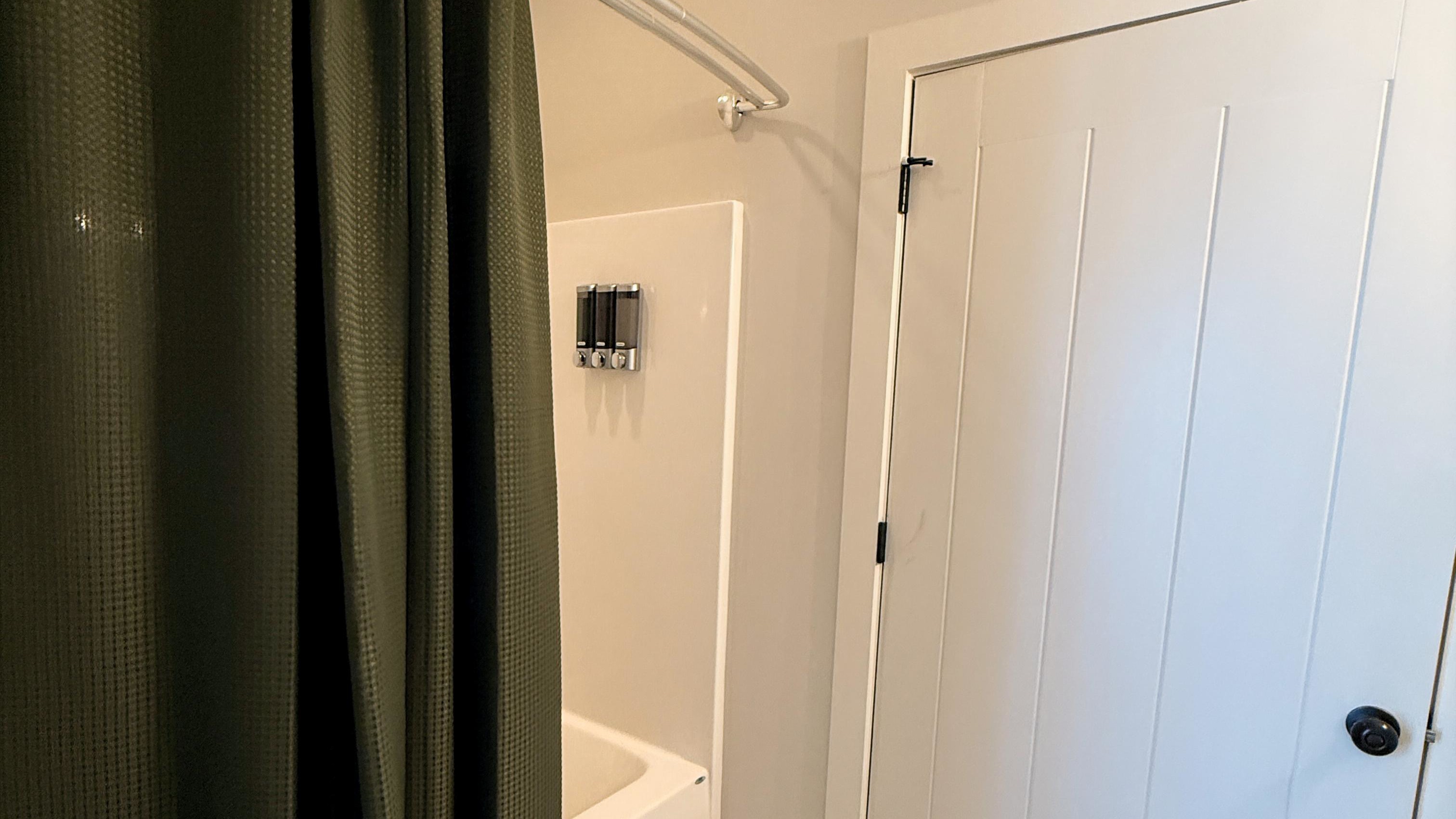 A space made for life’s simple pauses — whether washing away the day’s adventures or helping little ones wind down before bed, this ensuite offers comfort, ease, and a quiet sense of home within the retreat.