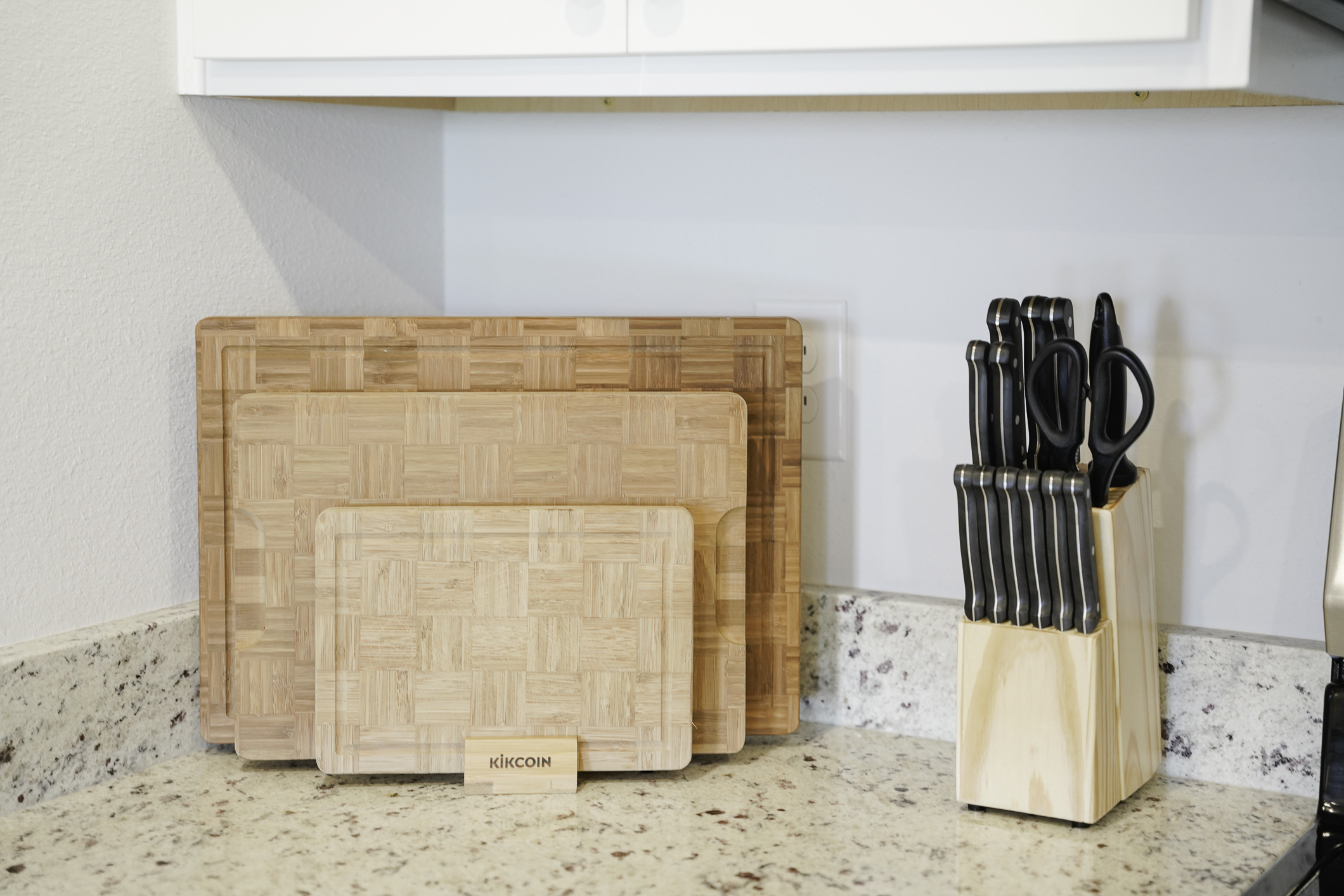 Fully functional kitchen featuring everything needed for cooking