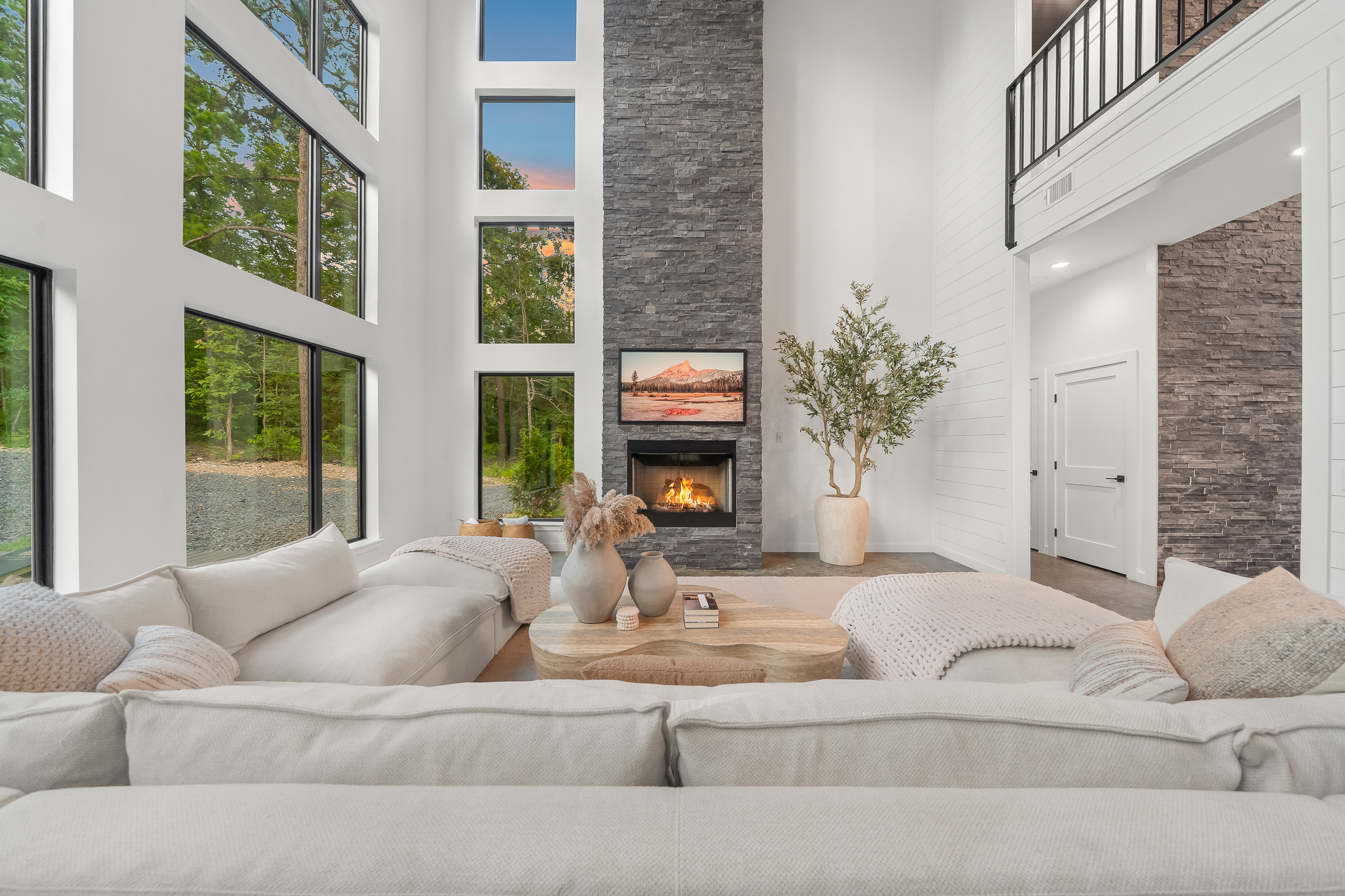 Modern living room - perfect combination of luxury, comfort, and cozy