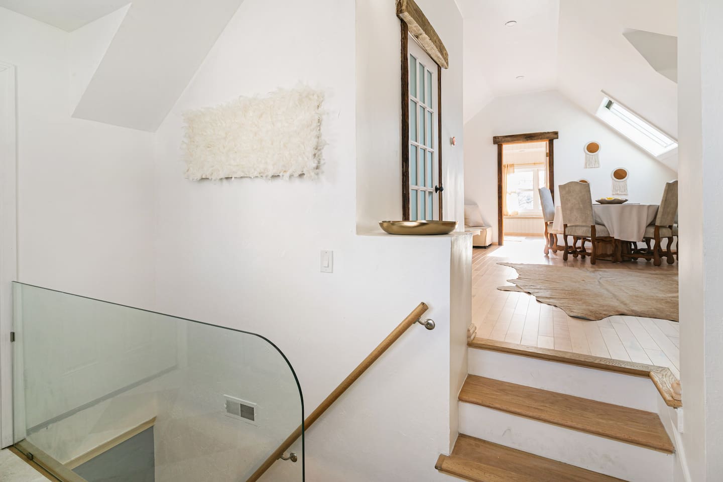 Second home - kitchen view into living area