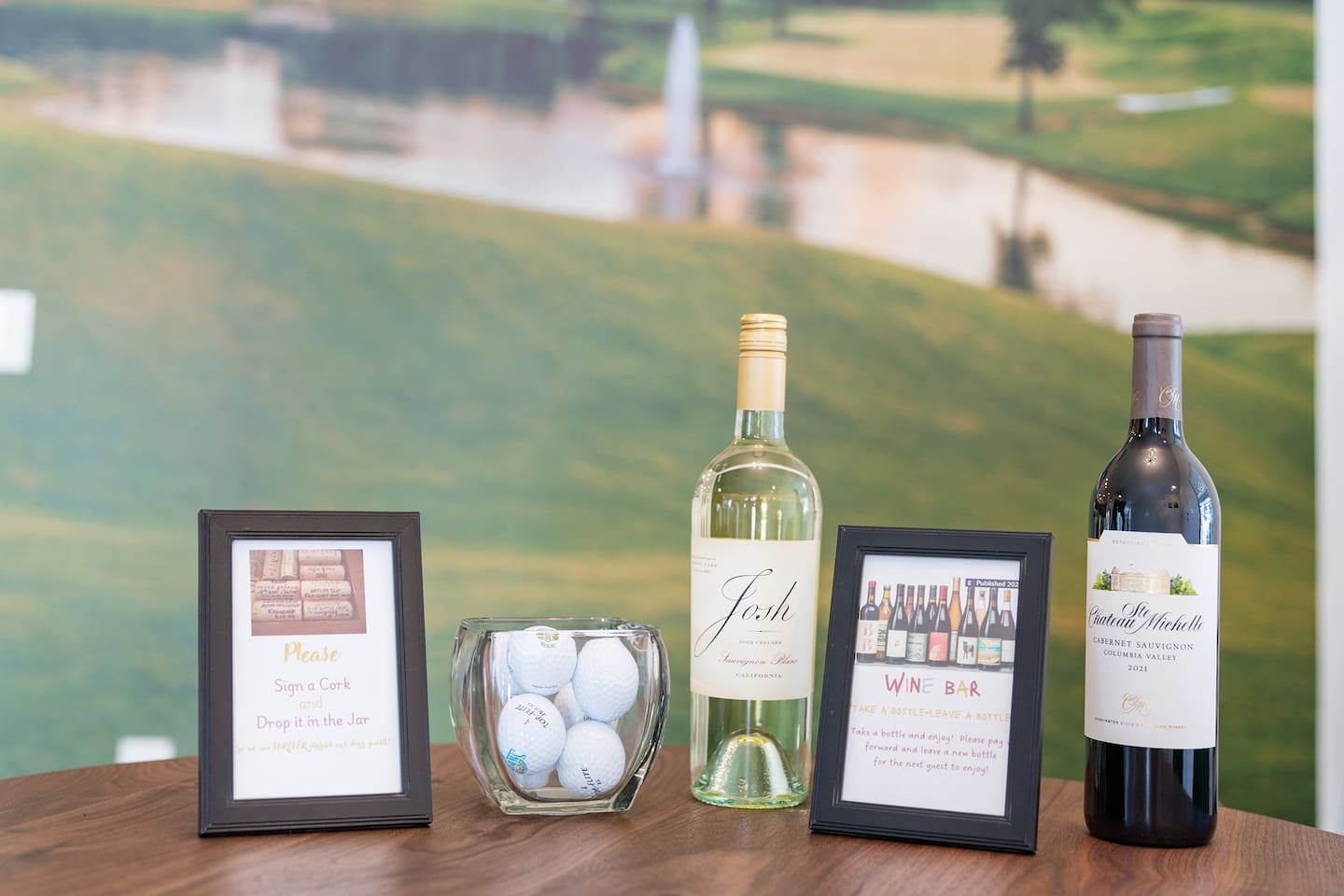 Take a bottle~Leave a bottle! For all those wine lovers, we have a white and a red wine for you to enjoy! We ask that you please pay it forward and replace any bottle you use for the next guest to enjoy.