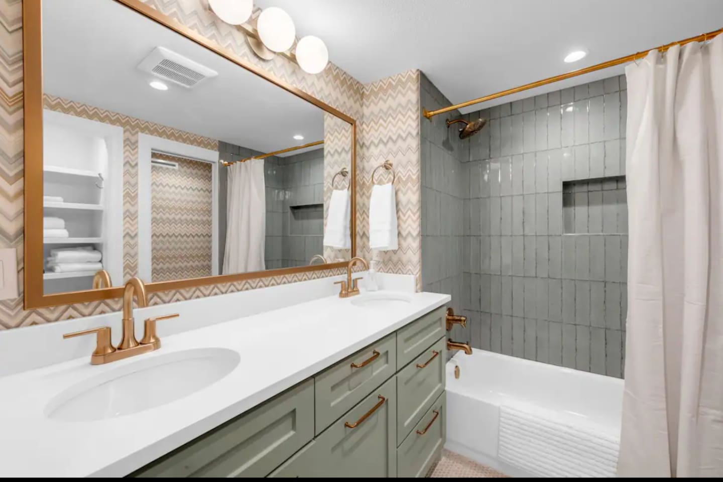 Downstairs primary bathroom