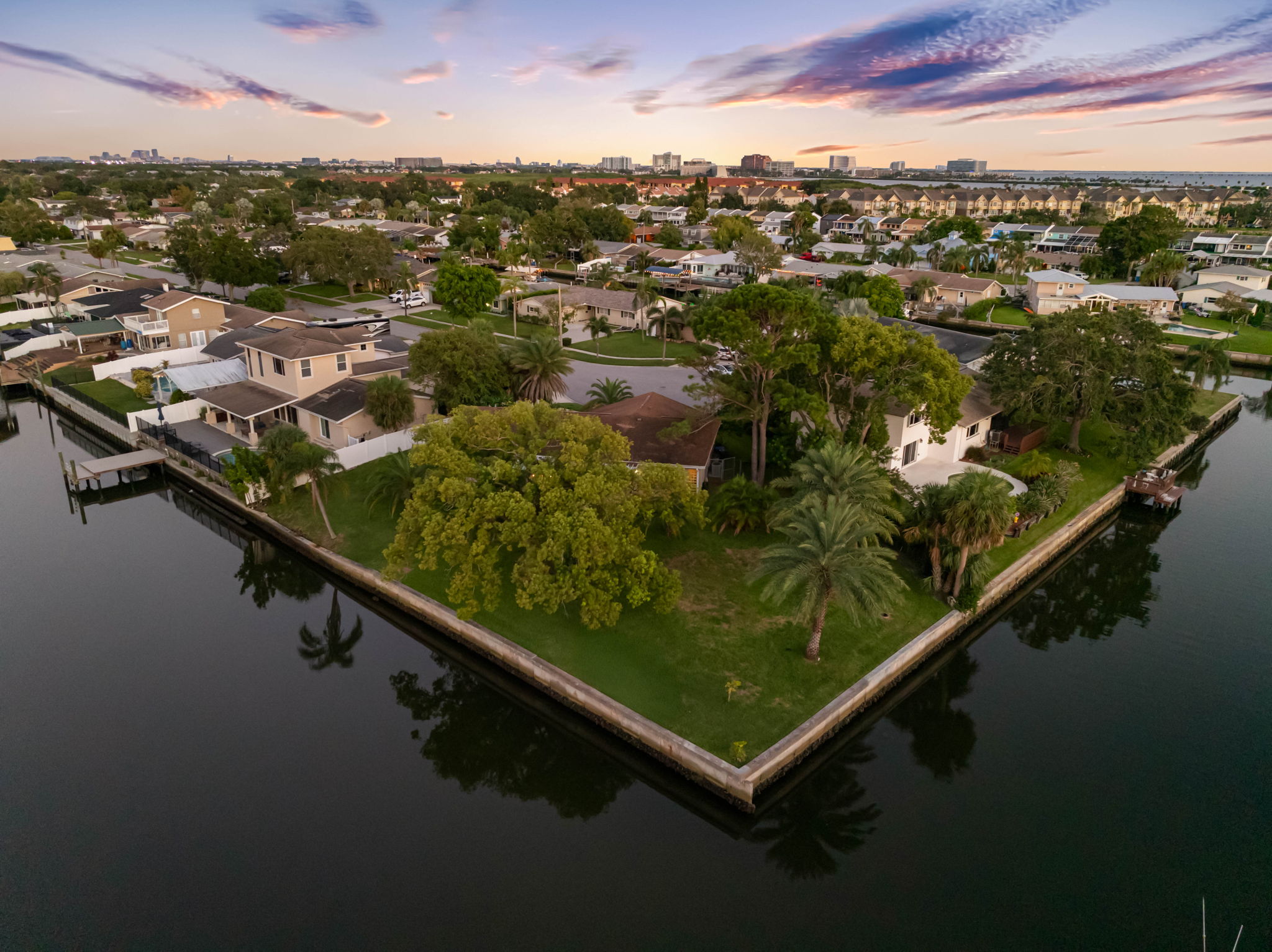 Aerial View of the Neighborhood
