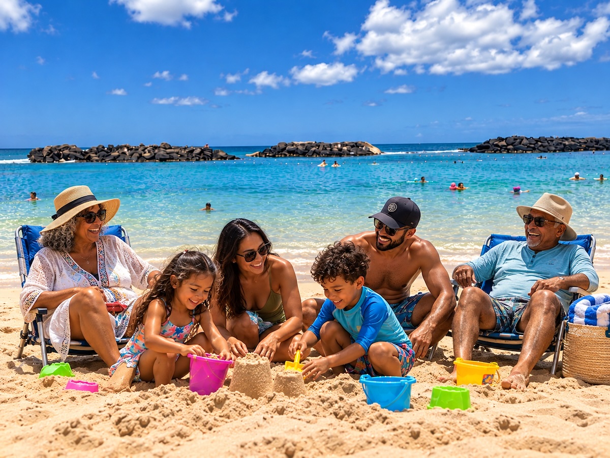 Island adventures with family and friends