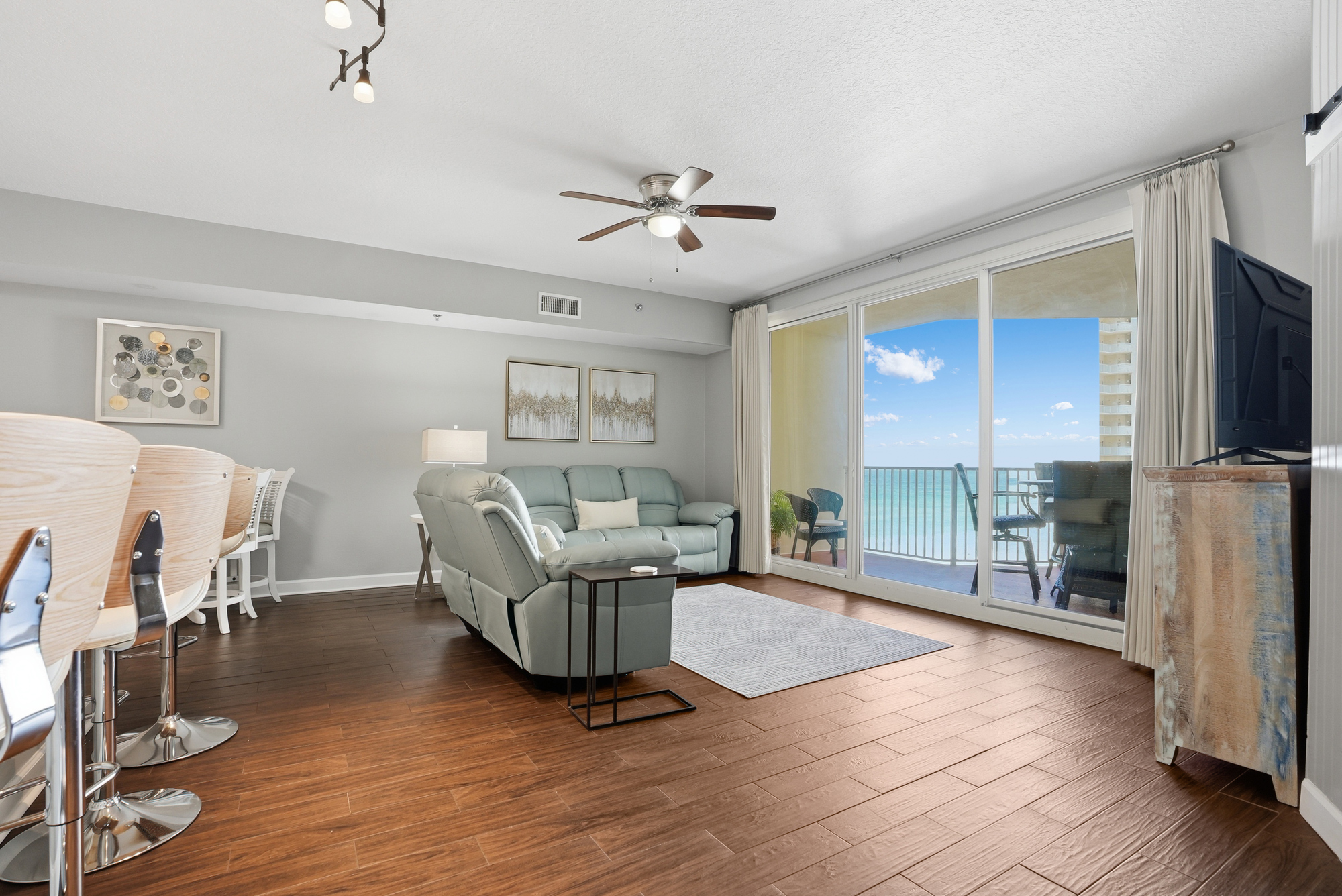 Living Room/Kitchen Views