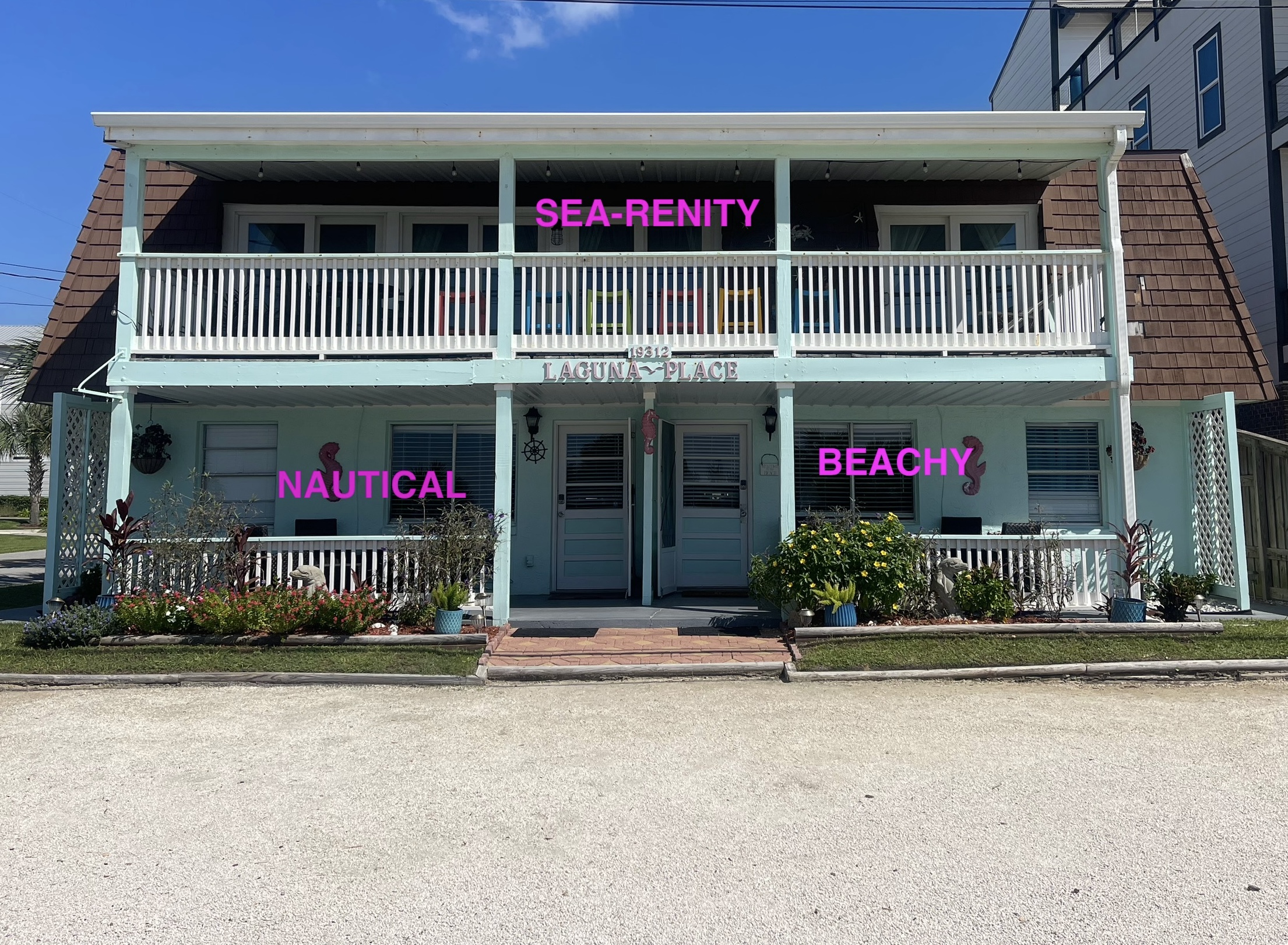 Front of Triplex