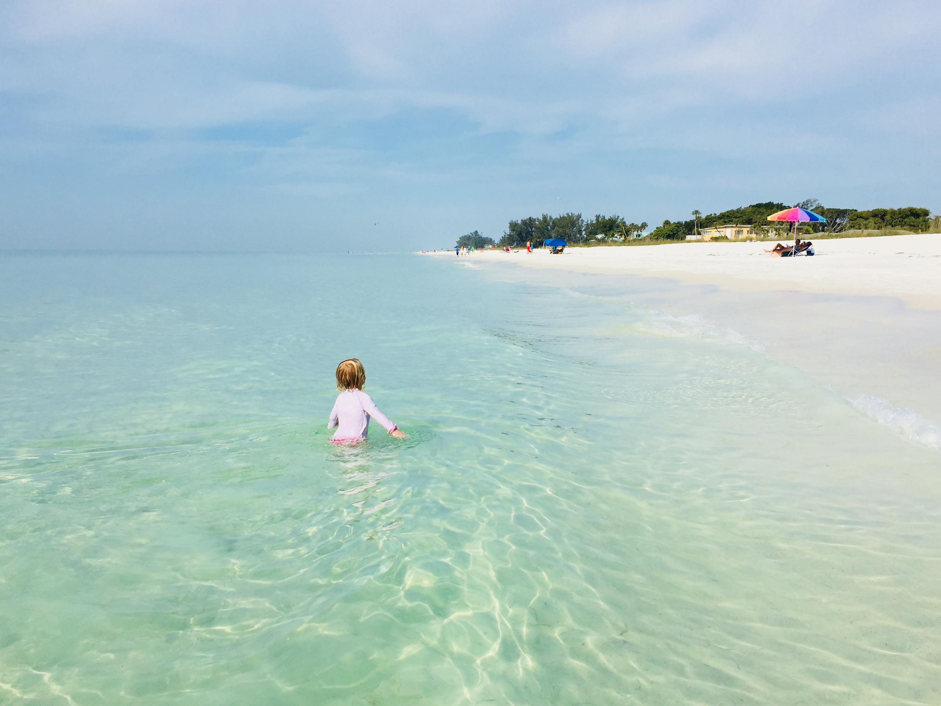 The beach in December