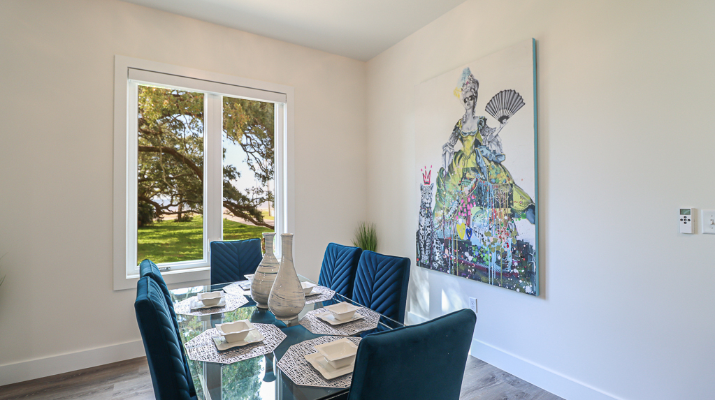 Dining Area with a View at the Beach House